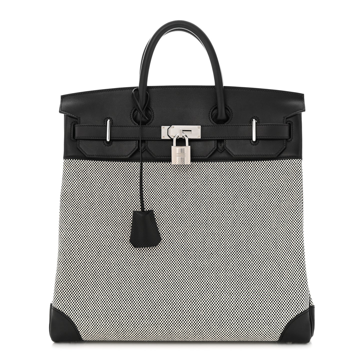 Hunter Criss Viking Evercolor HAC Birkin 40 Ecru Black
