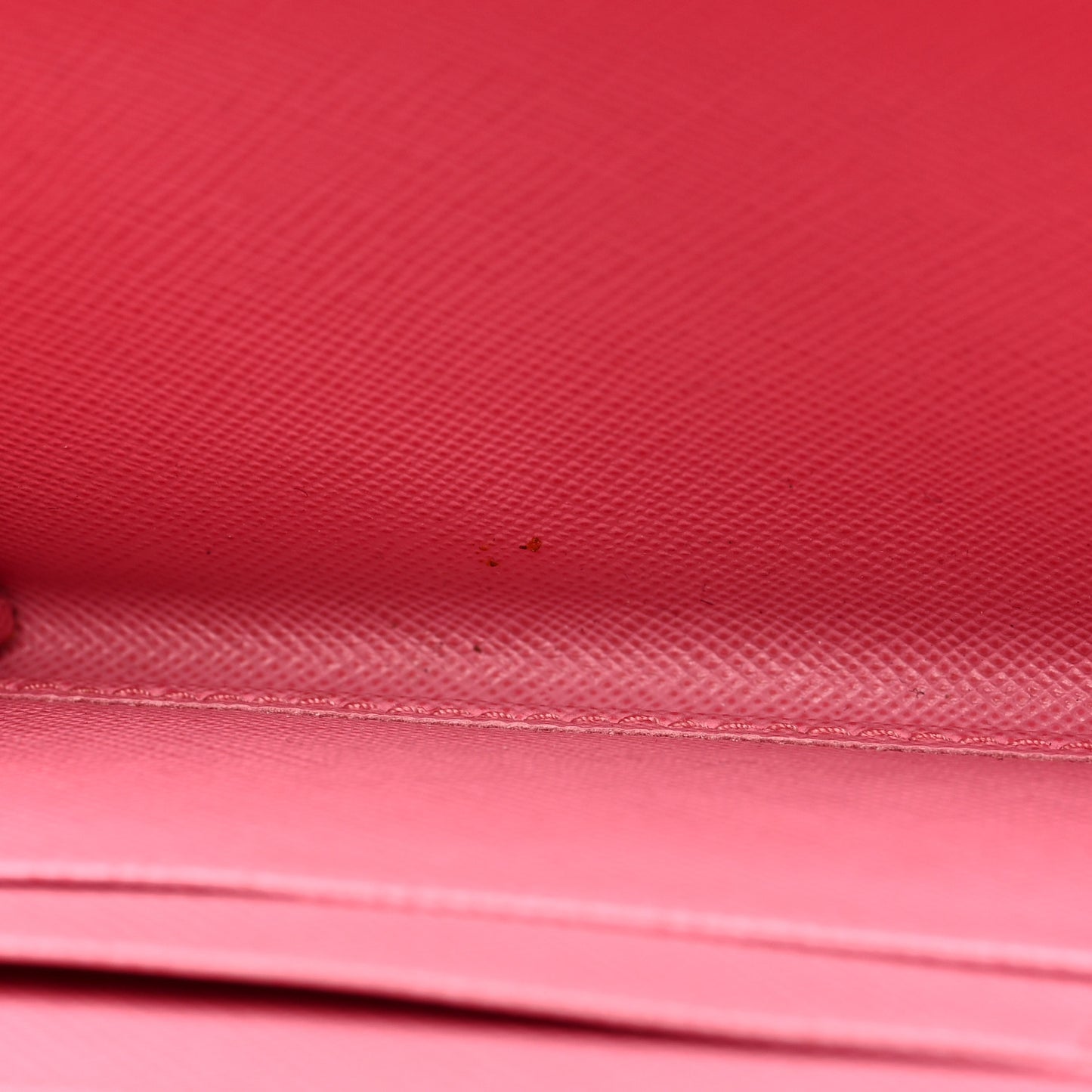 Saffiano Metal Zip Around Wallet Begonia