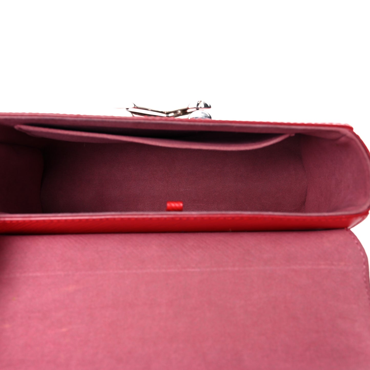 Epi Twist Shoulder Bag MM Coquelicot