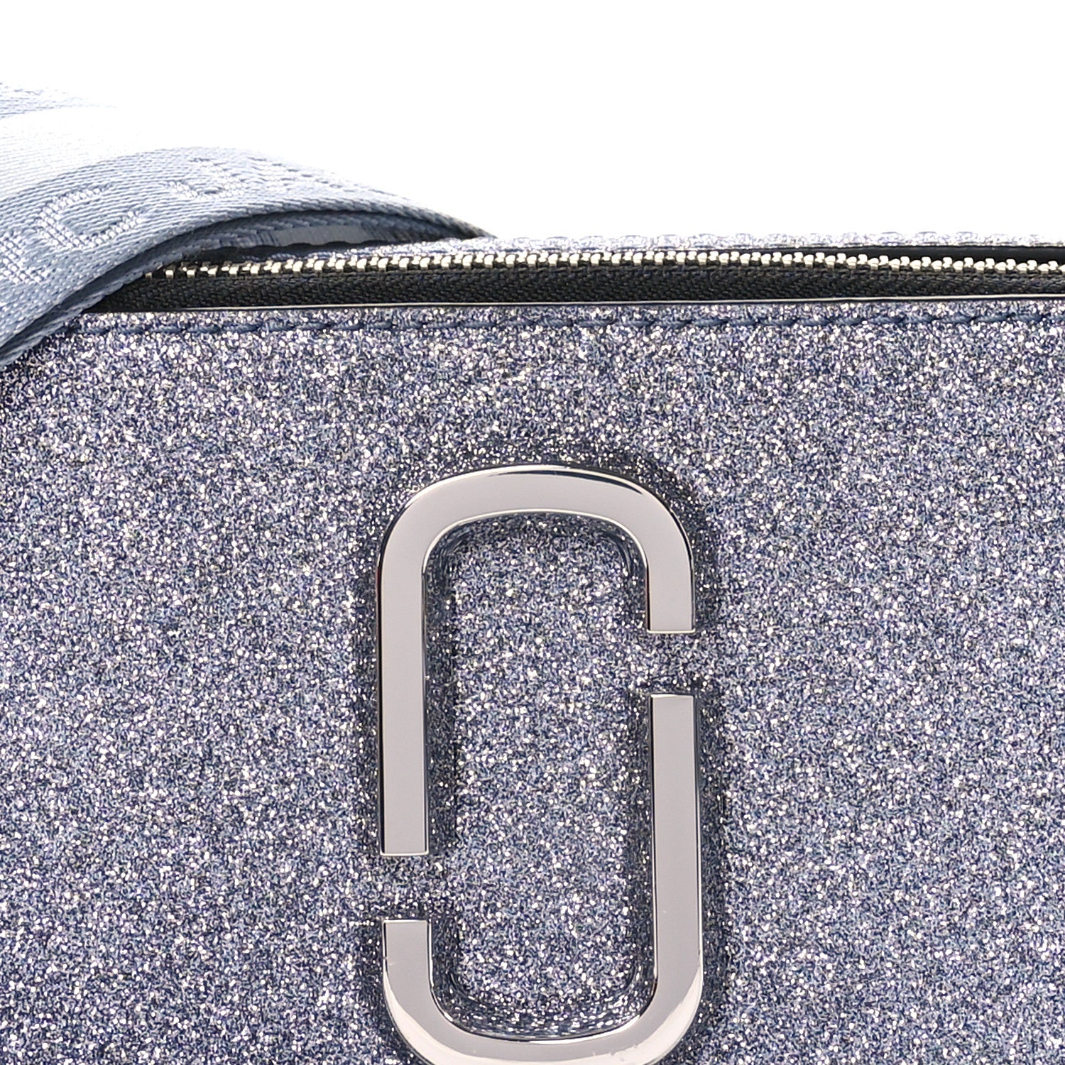 Marc Jacobs Glitter The Galatic Snapshot Camera Bag Silver 8 of 11
