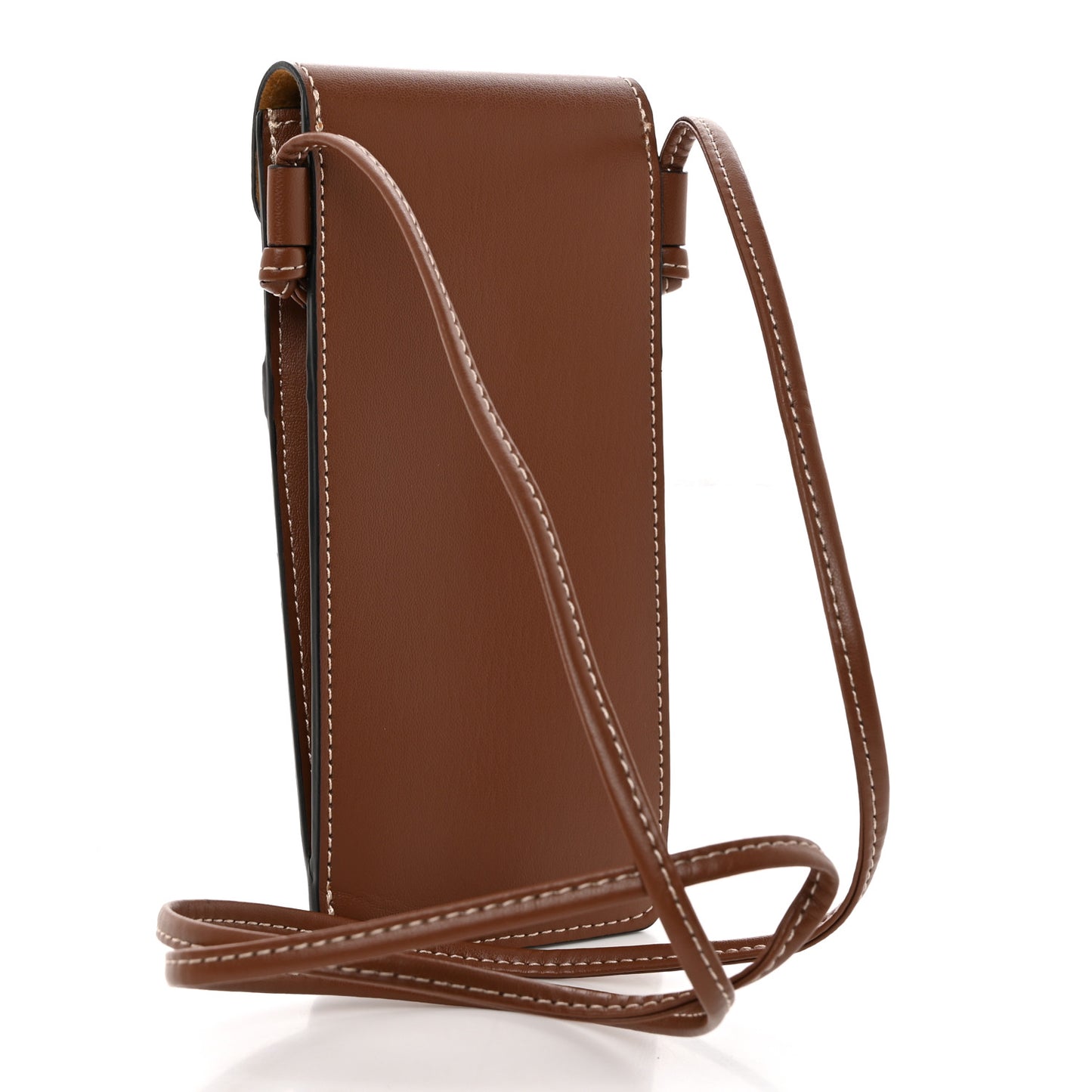 Smooth Calfskin Sunglasses Pouch Tan