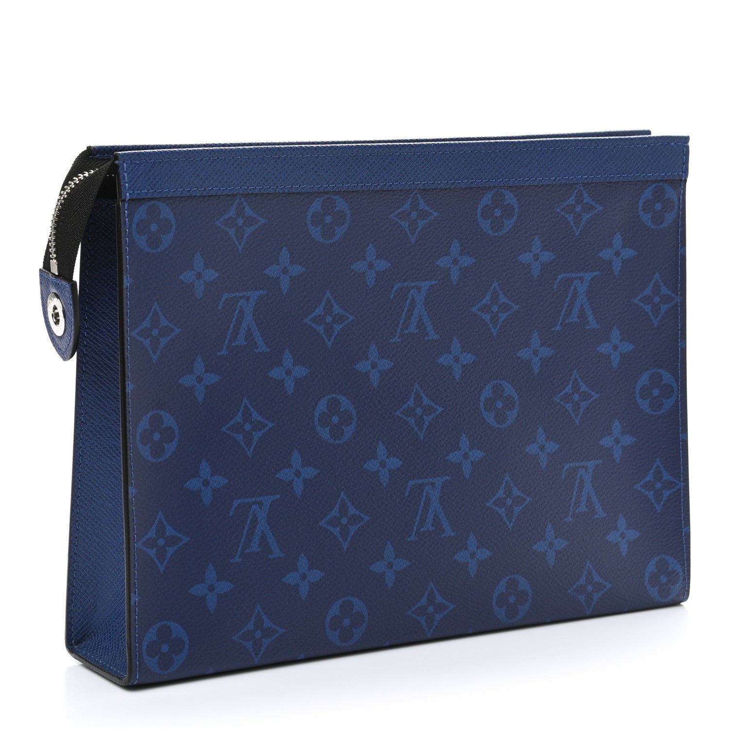 Louis Vuitton Monogram Eclipse Pochette Voyage MM Pacific Blue 5 of 26