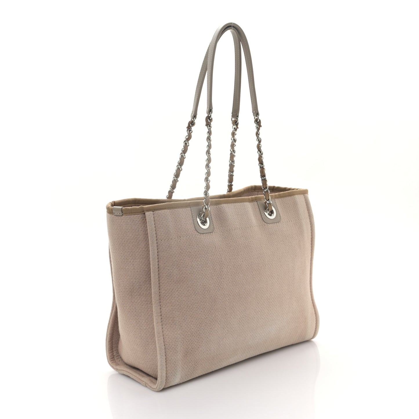 Canvas Small Deauville Tote Ecru