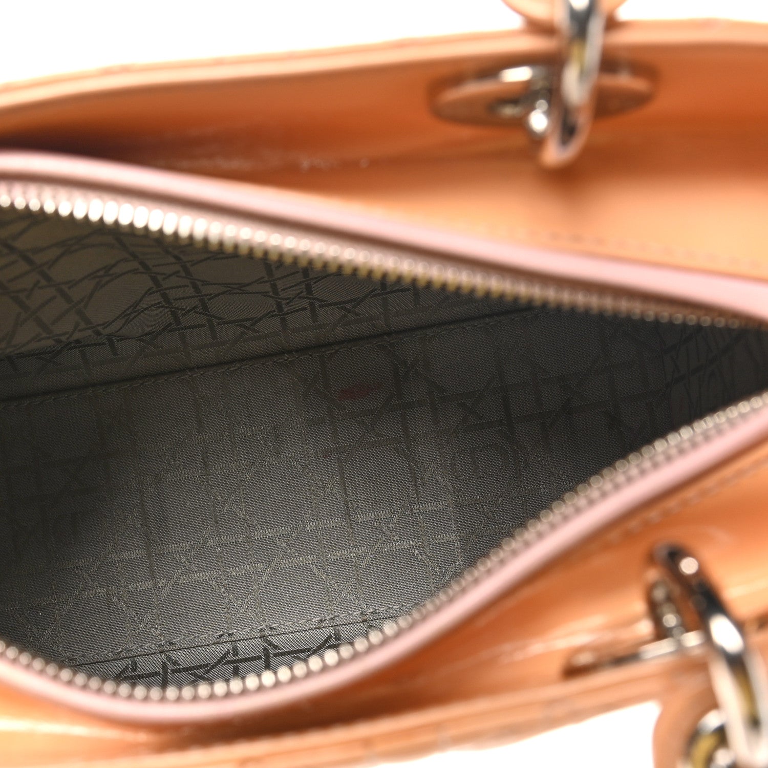 Christian Dior Patent Cannage Medium Lady Dior Light Pink 5 of 10