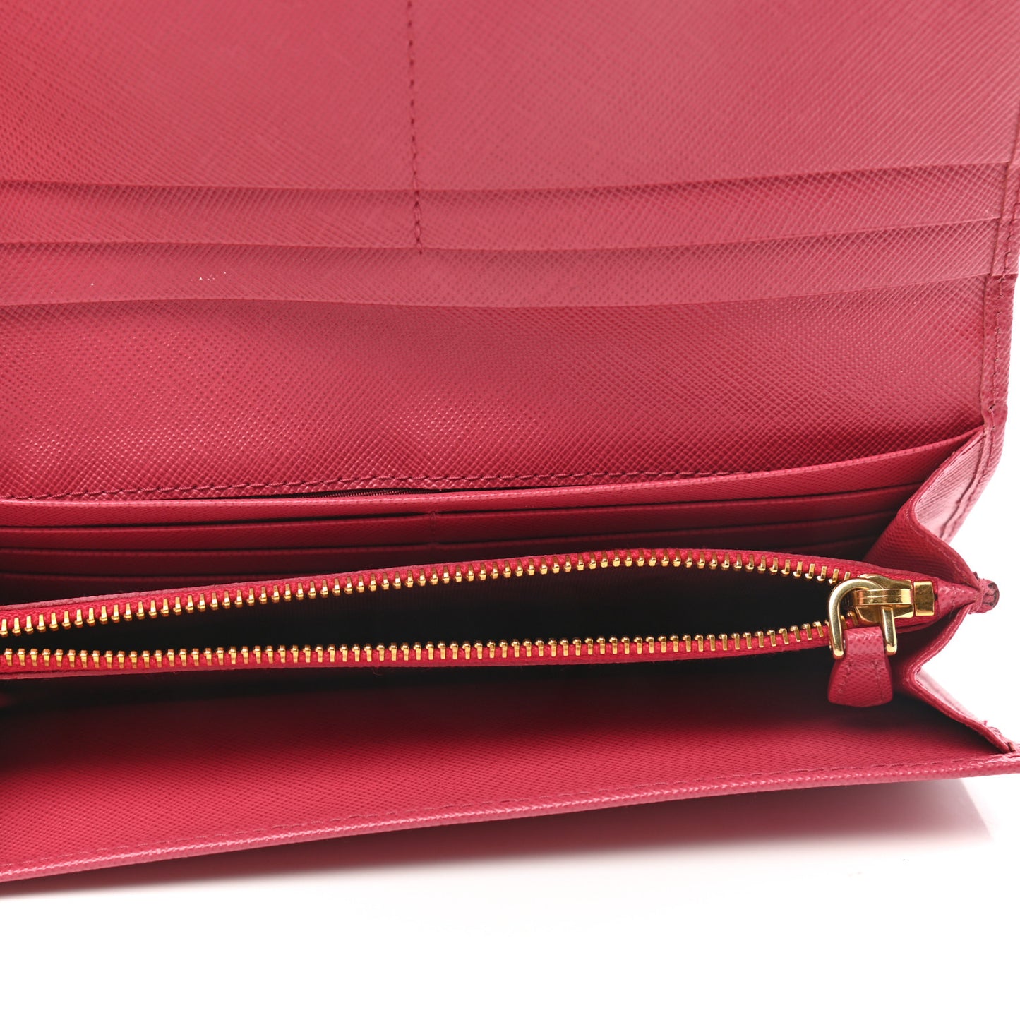 Saffiano Fiocco Bow Continental Wallet Peonia