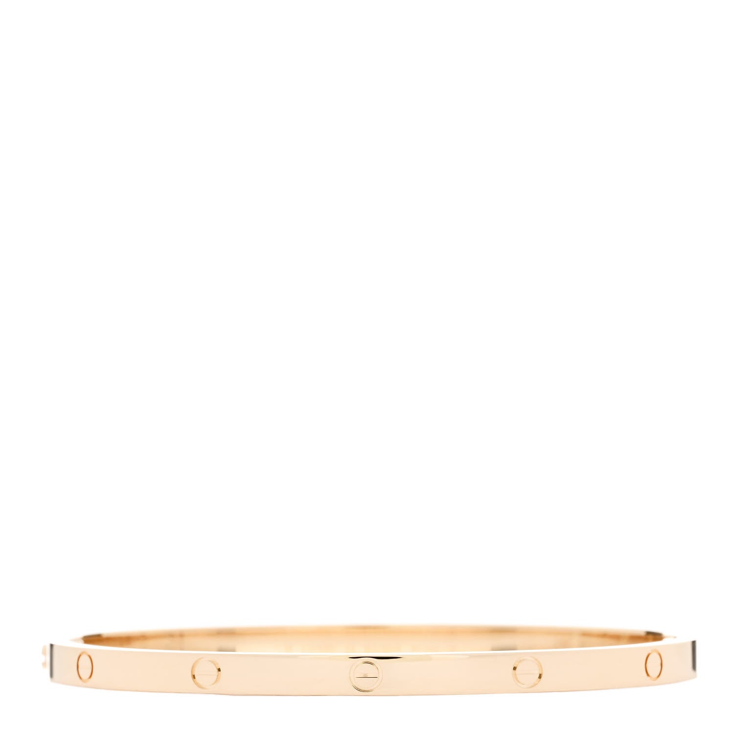 Cartier 18K Yellow Gold Small LOVE Bracelet 17 2 of 5