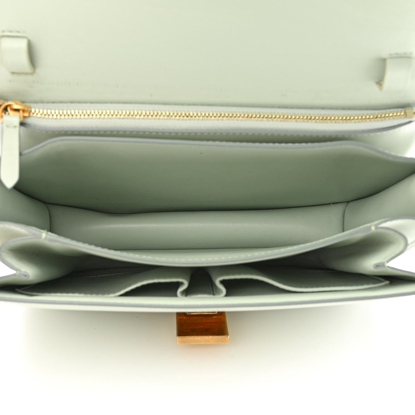 Box Calfskin Medium Classic Box Flap Bag Mint