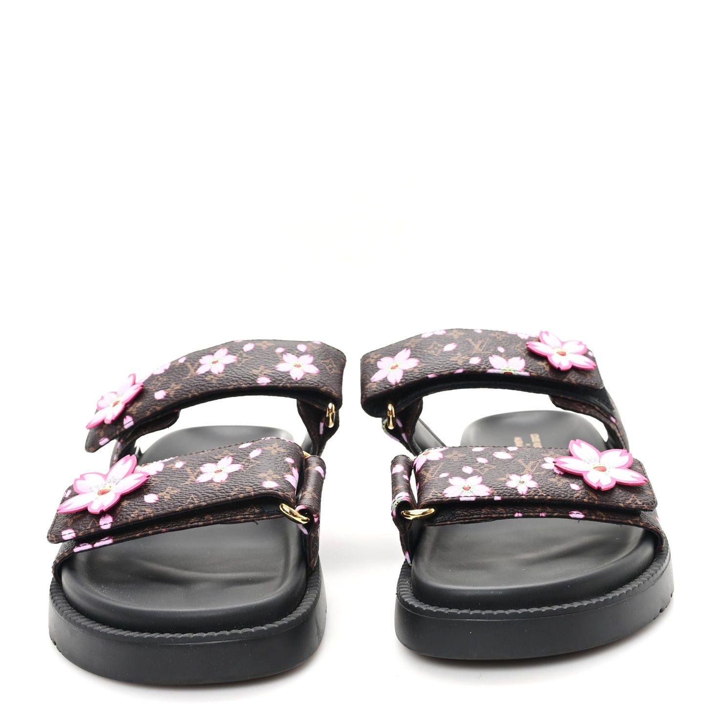 LV X TM Monogram LV Sunset Flat Comfort Mule 39 Sakura Brown