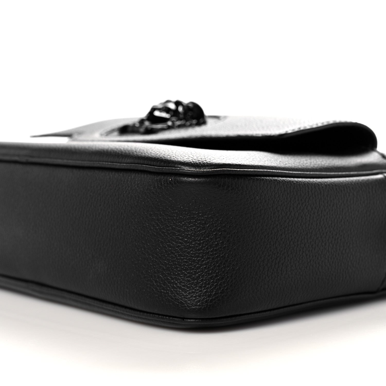 Versace Grained Calfskin Medusa Camera Bag Black 9 of 12