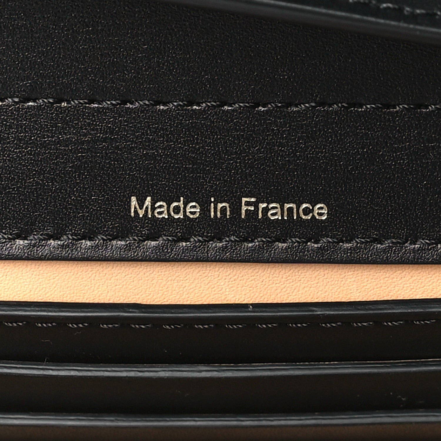 Delvaux Olen Calfskin Lingot Clutch Bag Black 7 of 10