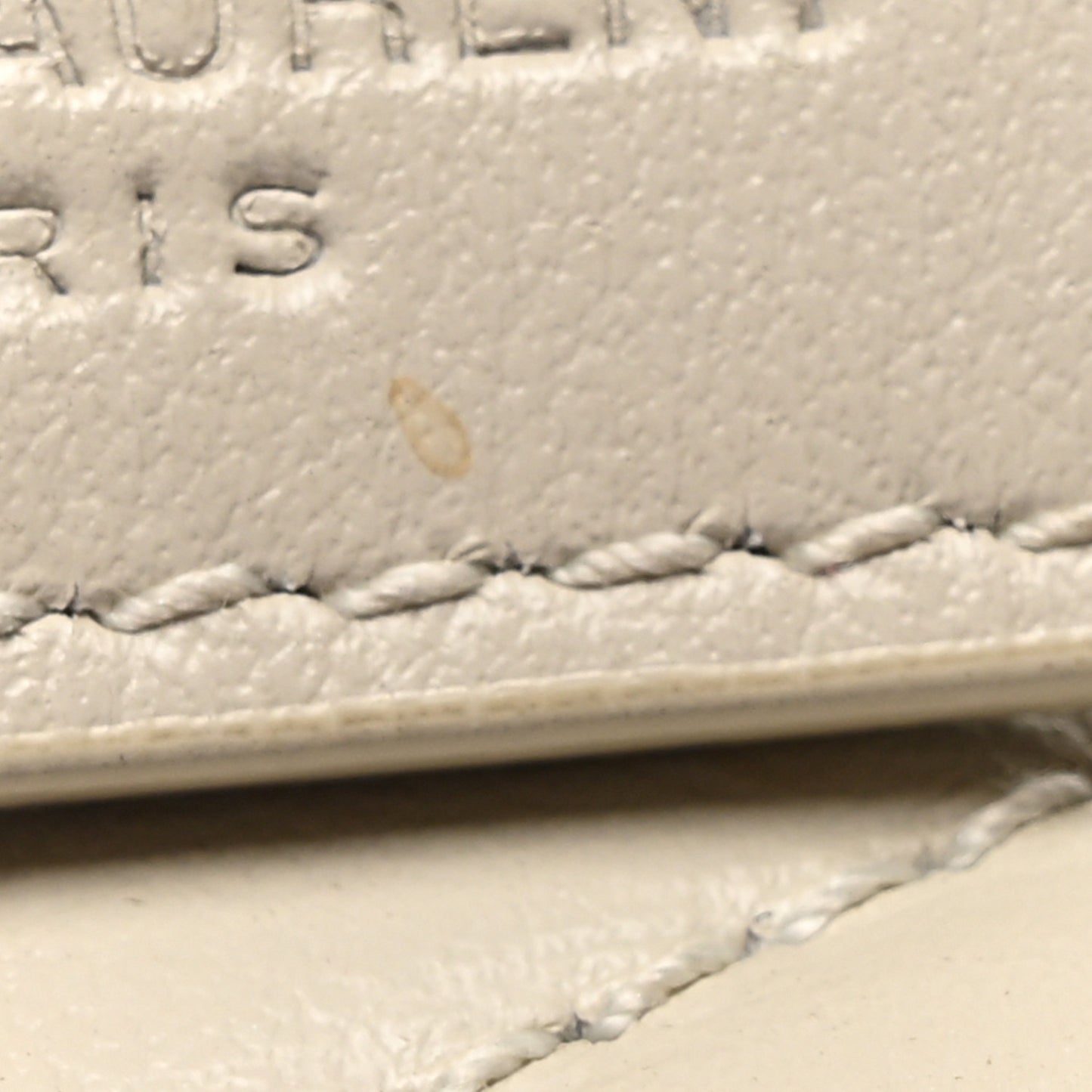 Calfskin Y Quilted Monogram Small Loulou Chain Satchel Crema Soft