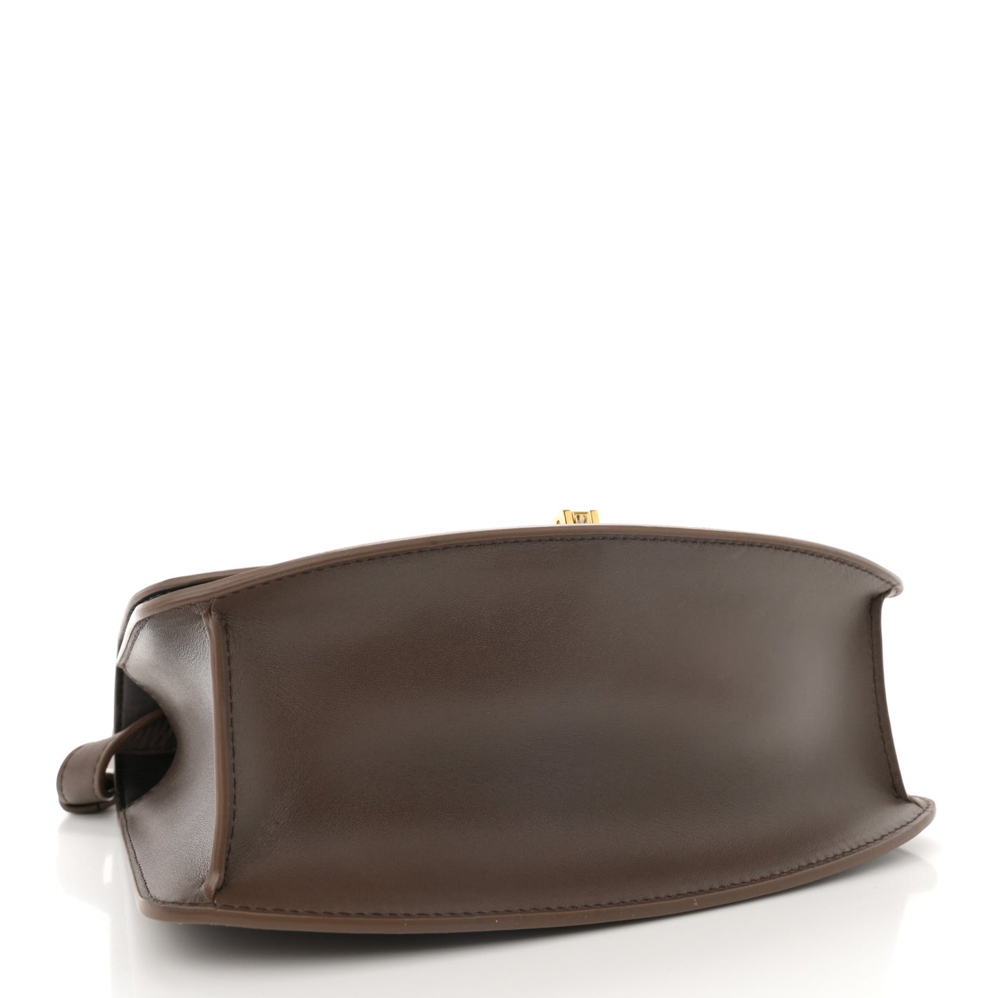 Sleek Calfskin The Sofia 8.75 Crossbody Stone Shg