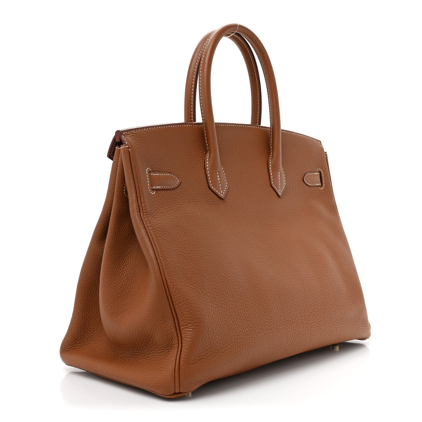 Togo Verso Birkin 35 Gold Geranium