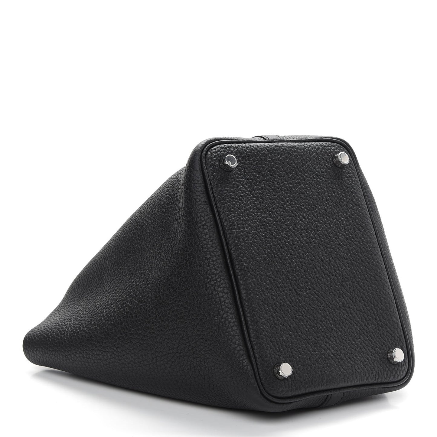 Taurillon Clemence Picotin Lock 18 PM Black