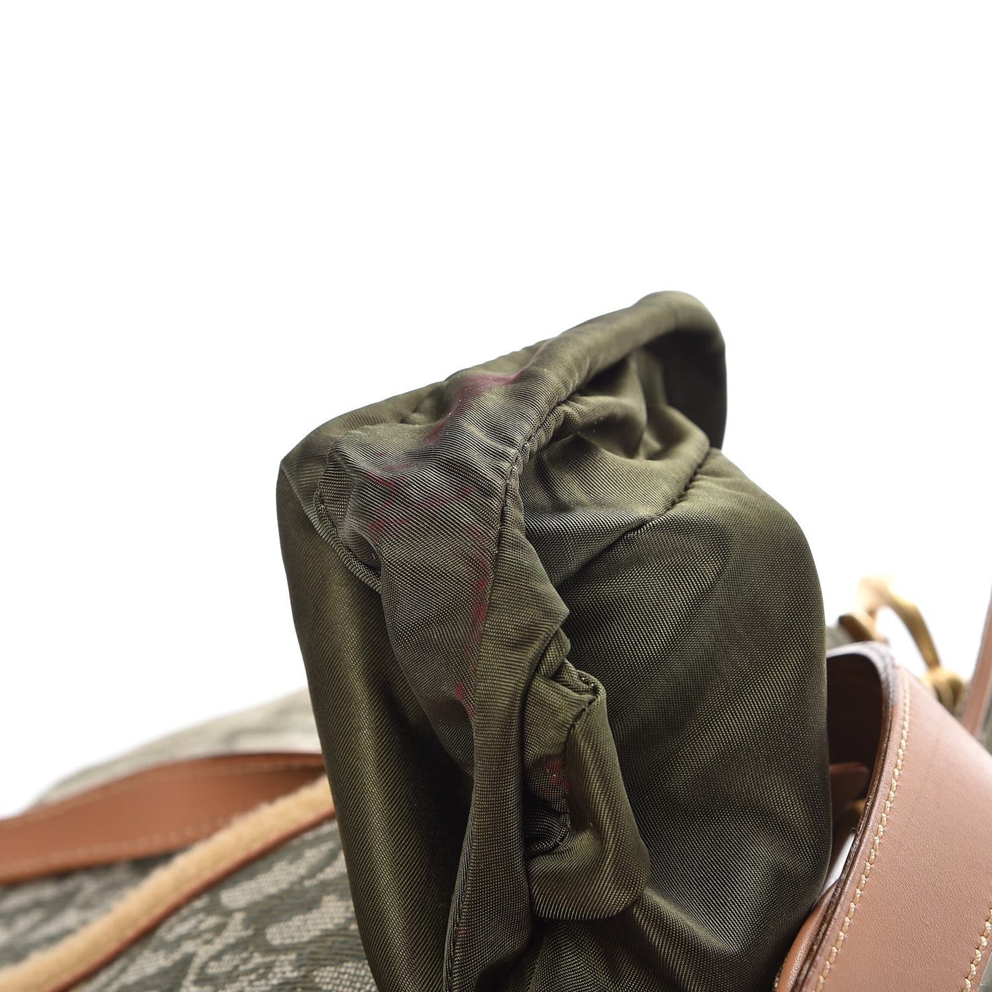 Monogram Double Saddle Bag Green