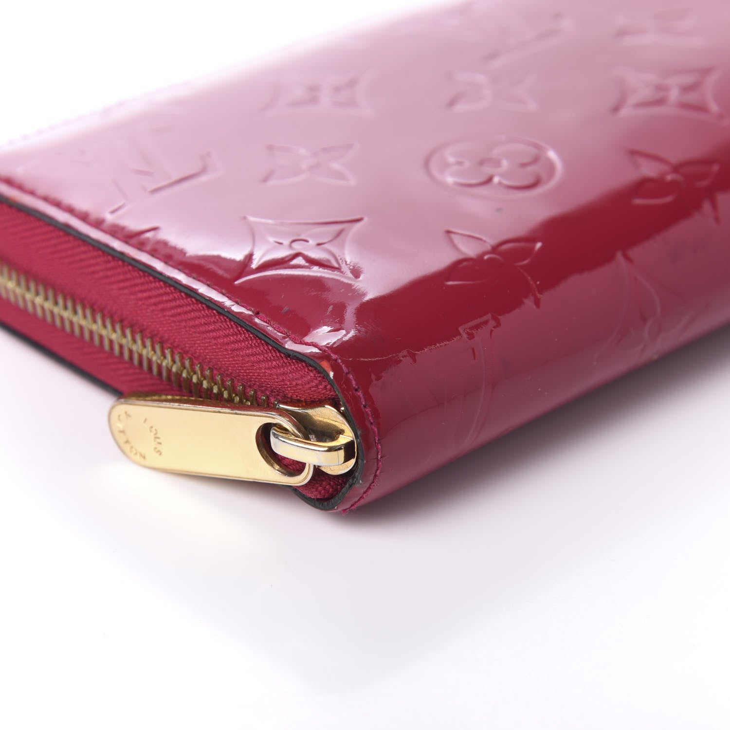 Louis Vuitton Vernis Zippy Wallet Rose Indien 6 of 9