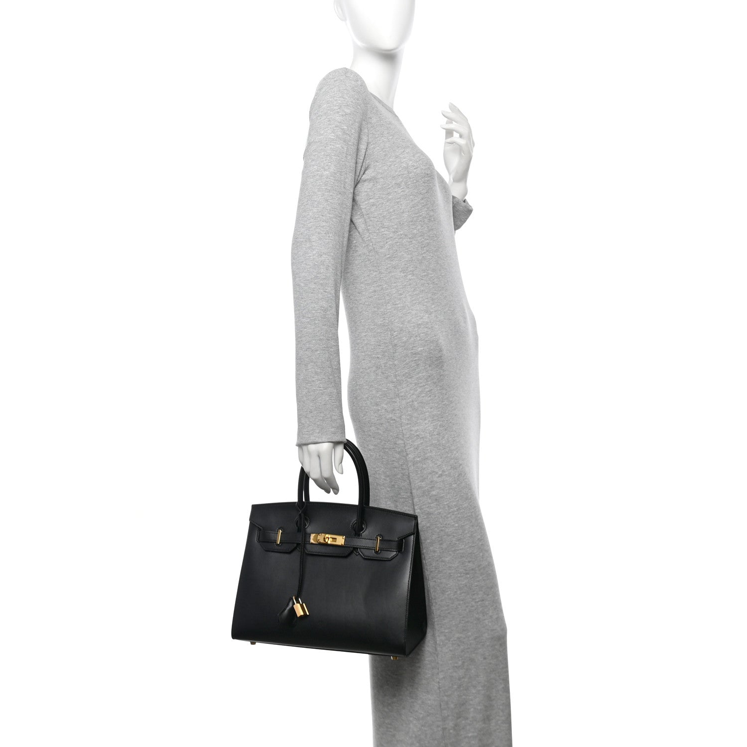 Hermes Box Birkin Sellier 30 Black 2 of 10