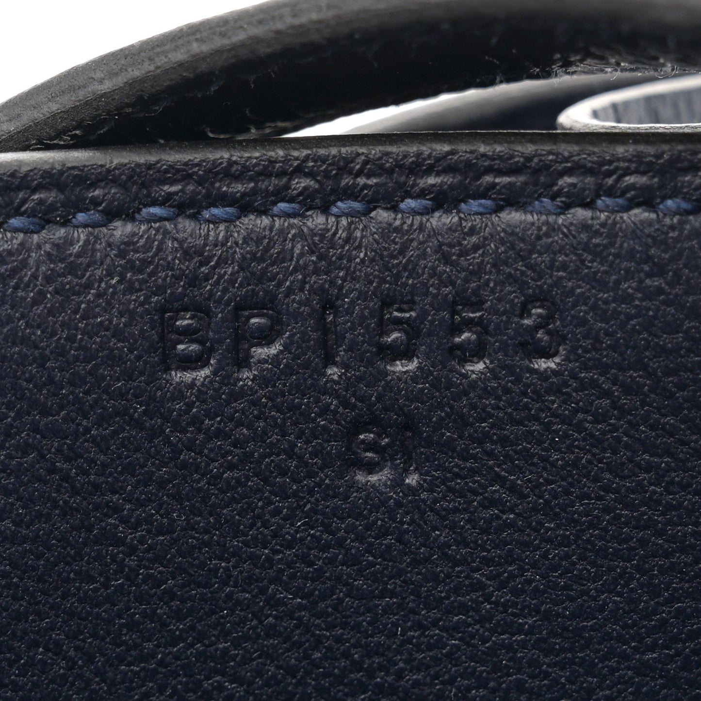 Evercolor Shiny Alligator Constance 18 Bleu Nuit