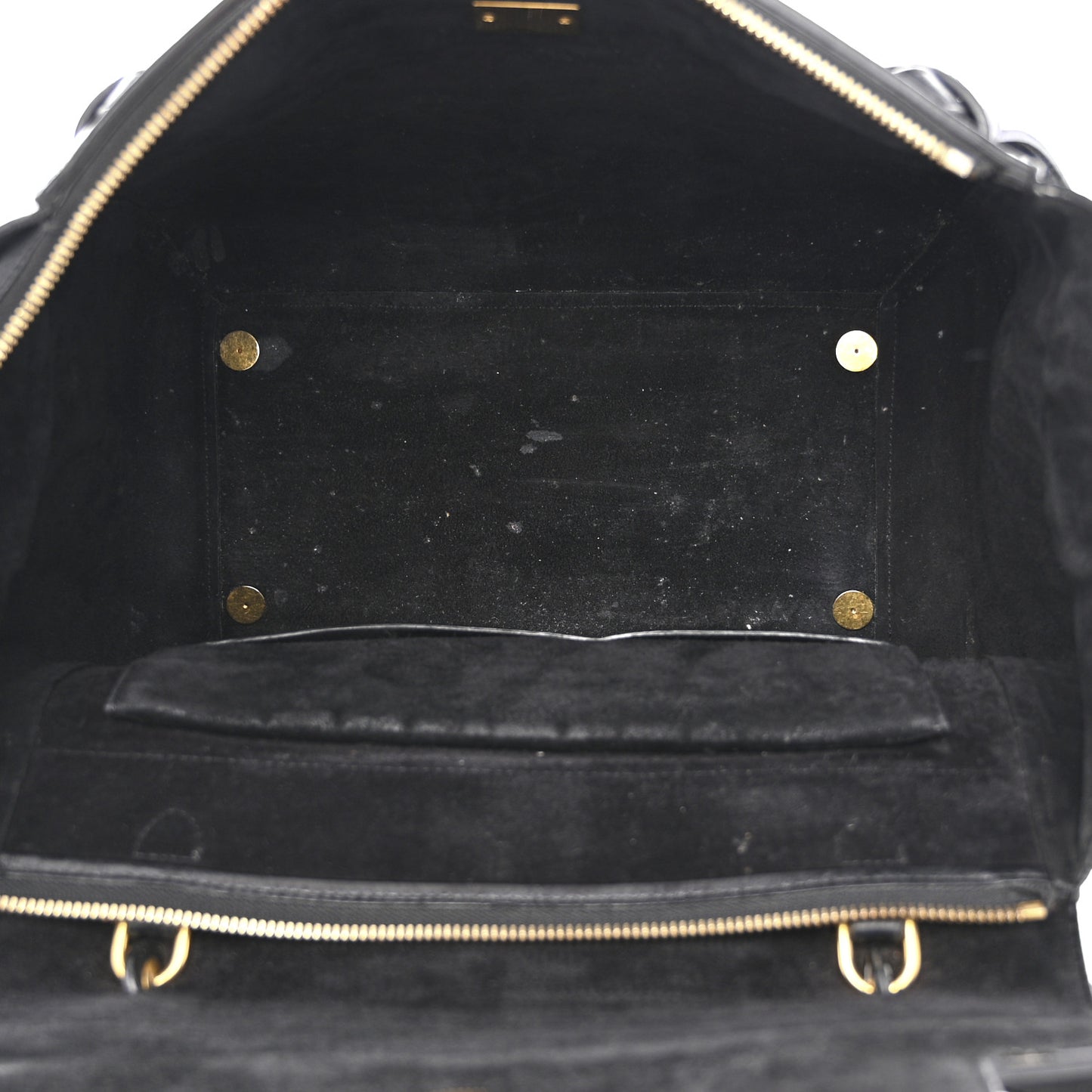 Calfskin Crocodile Embossed Small Belt Bag Black