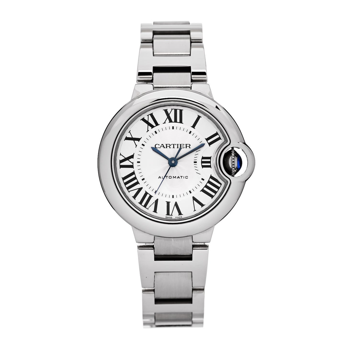 Stainless Steel 33mm Ballon Bleu De Cartier Automatic Watch