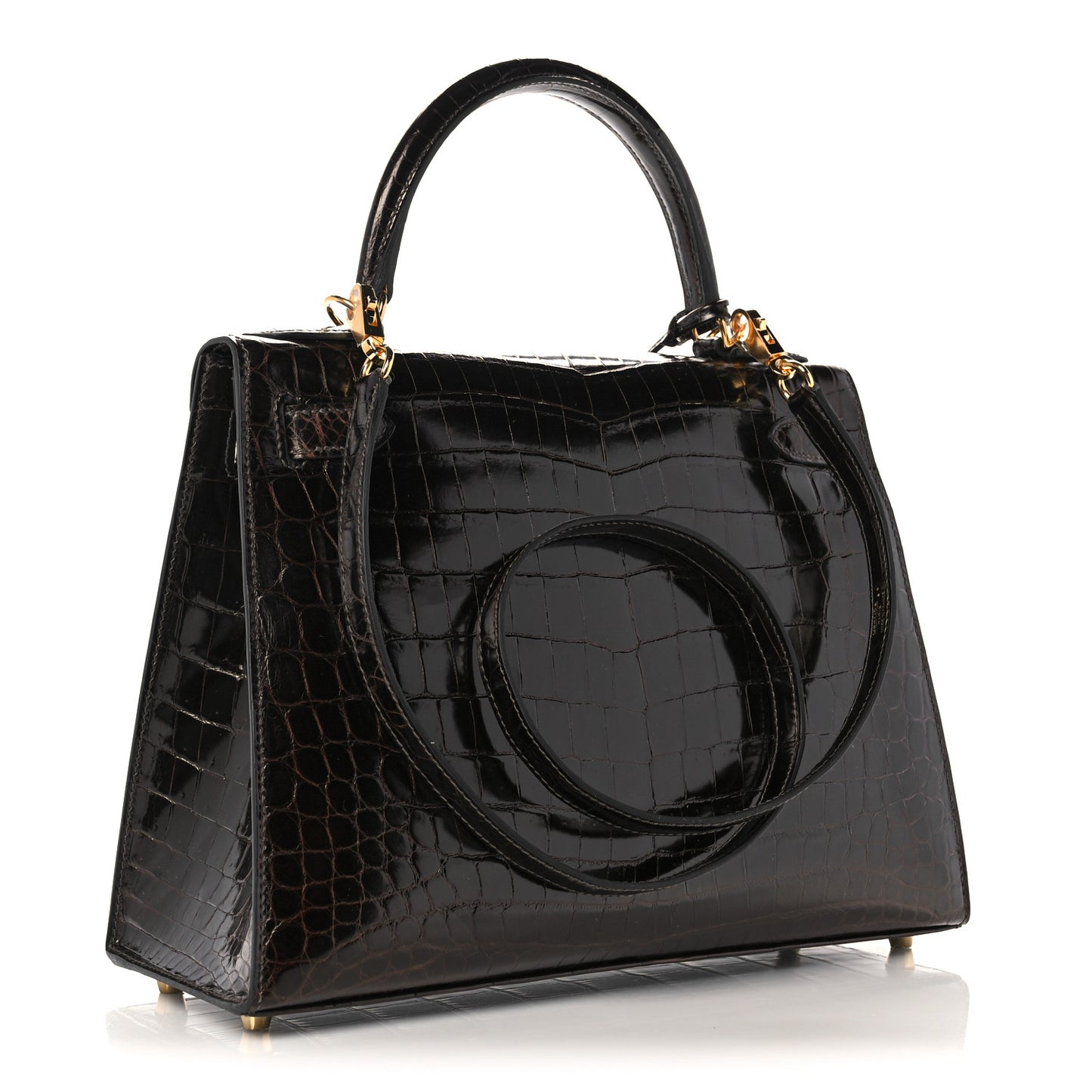 Shiny Niloticus Crocodile Kelly Sellier 28 Macassar