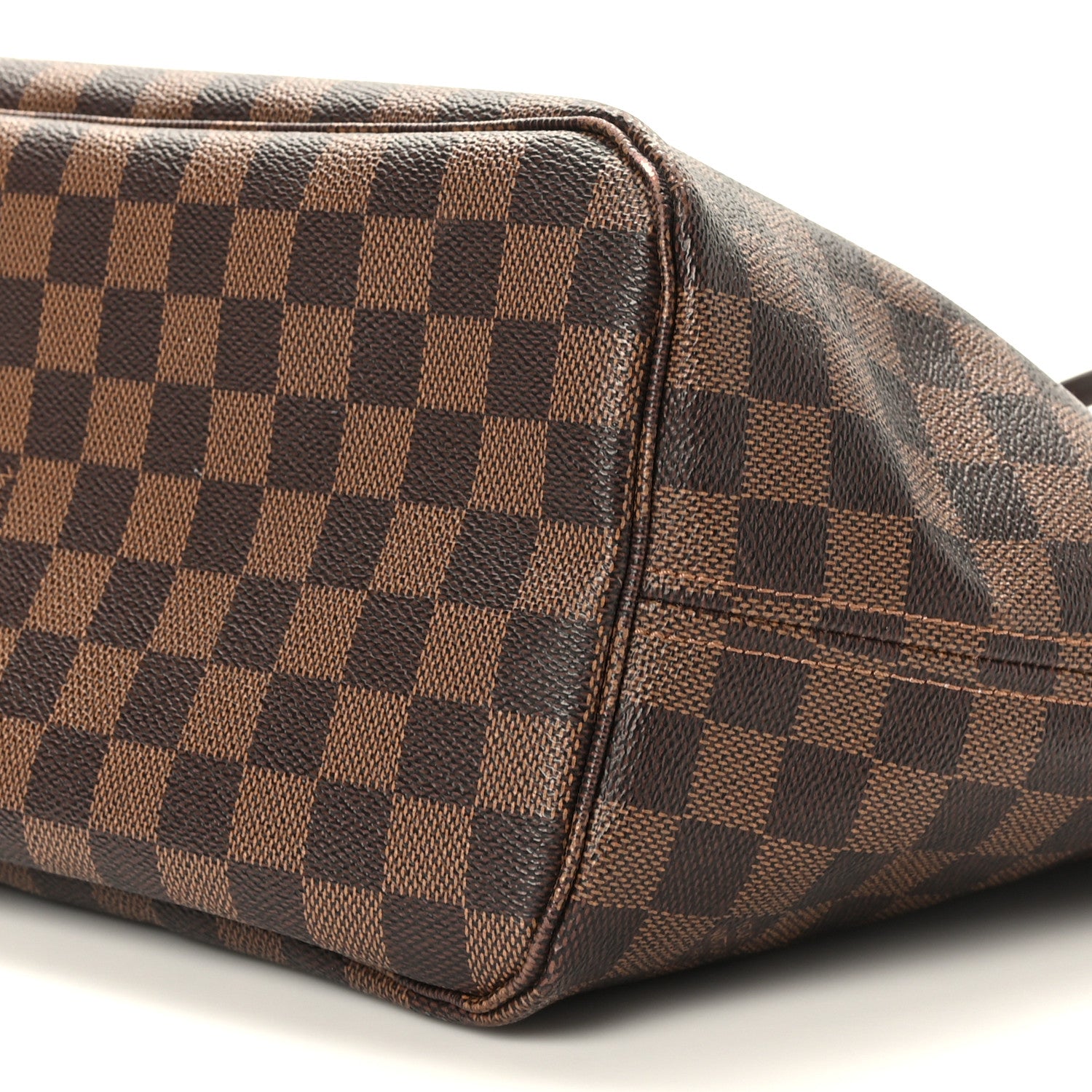 Louis Vuitton Damier Ebene Neo Neverfull MM Rose Ballerine 9 of 11