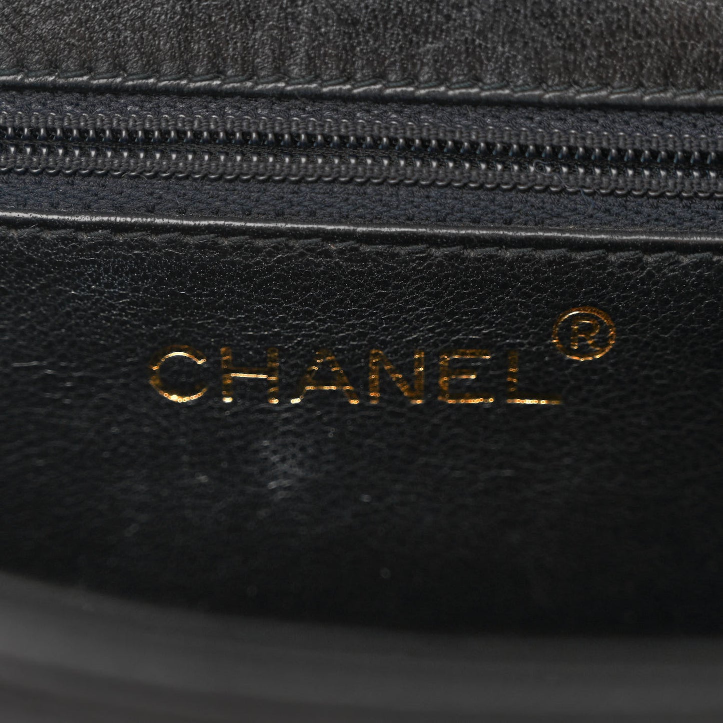 Lambskin Quilted CC Small Single Flap Black