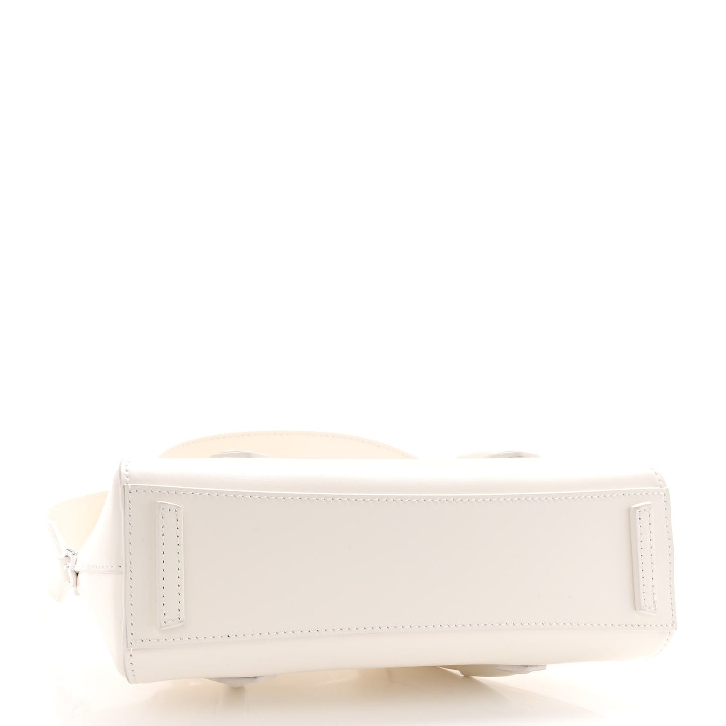 Box Calfskin Mini Antigona Stretch Ivory