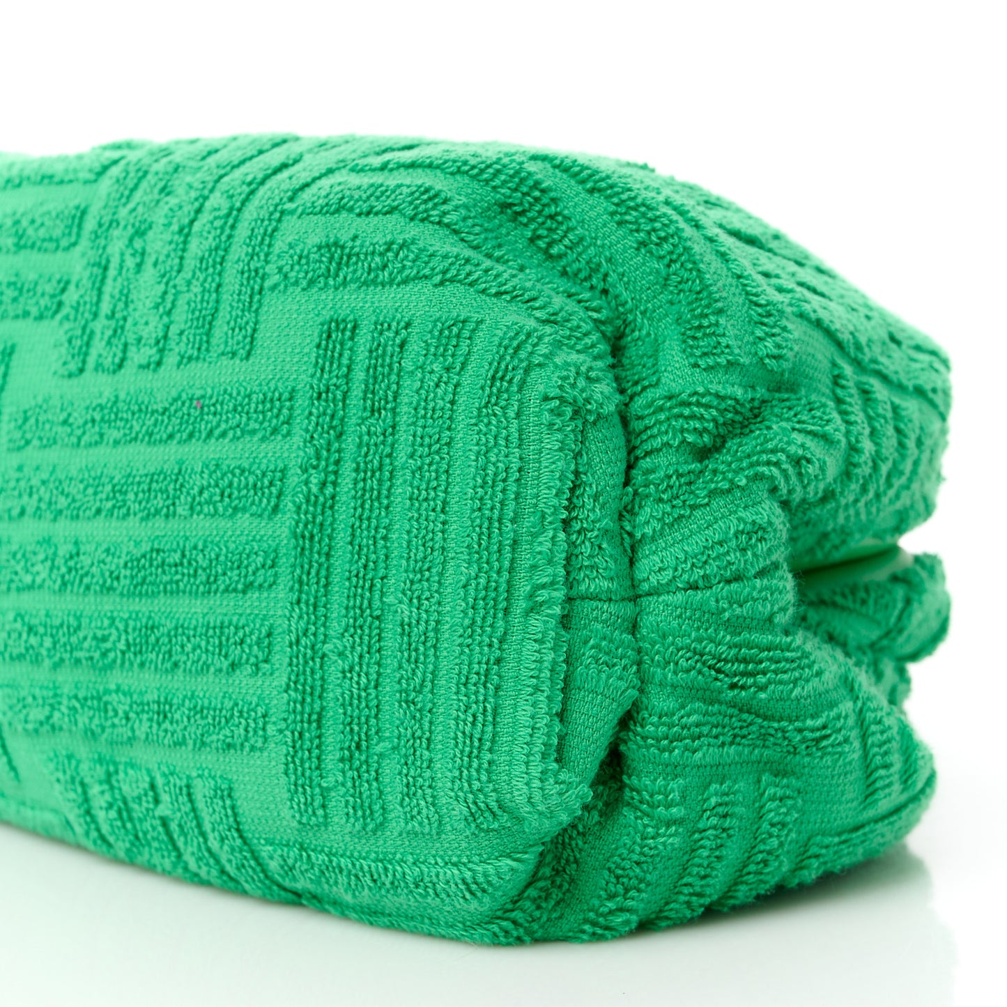 Sponge Fabric The Pouch Clutch Grass