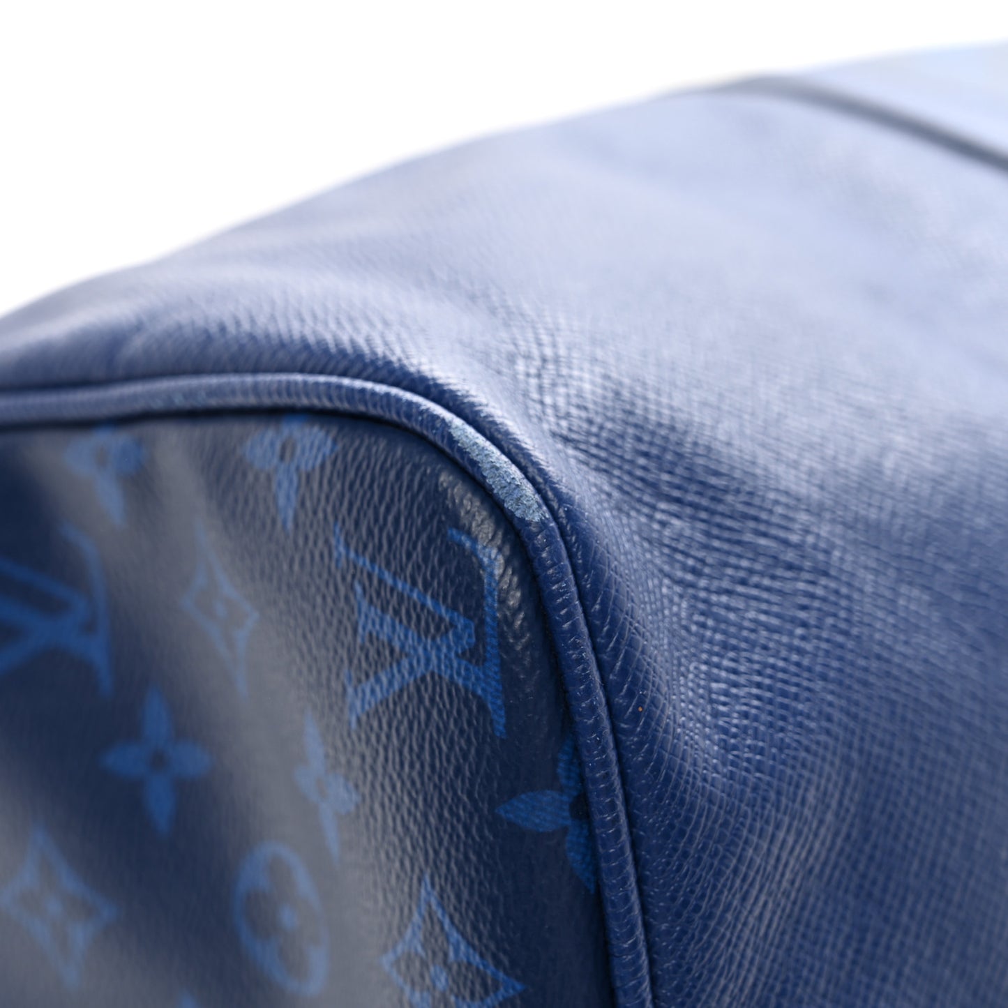 Taiga Monogram Eclipse Keepall Bandouliere 50 Pacific Blue