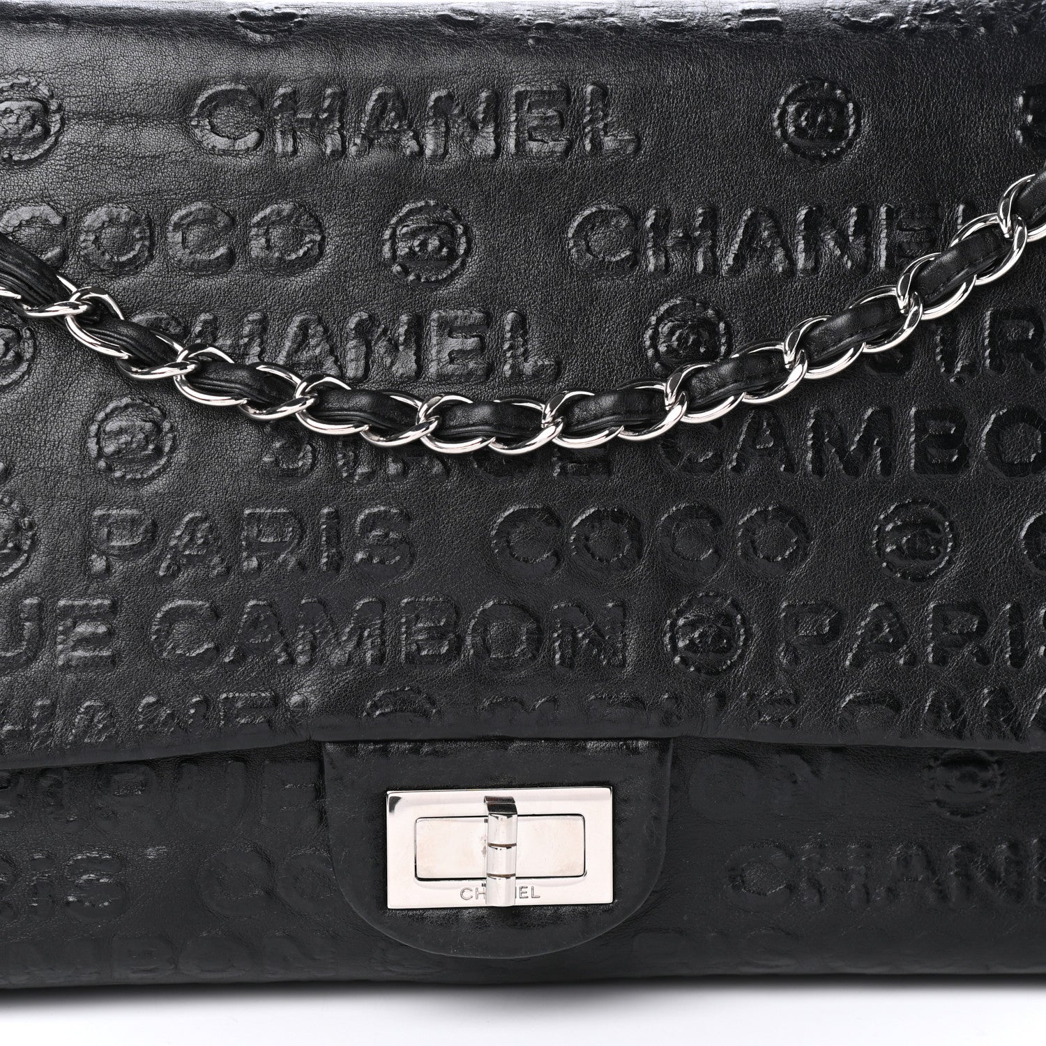 Chanel Calfskin Unlimited Jumbo Double Flap Black 8 of 10