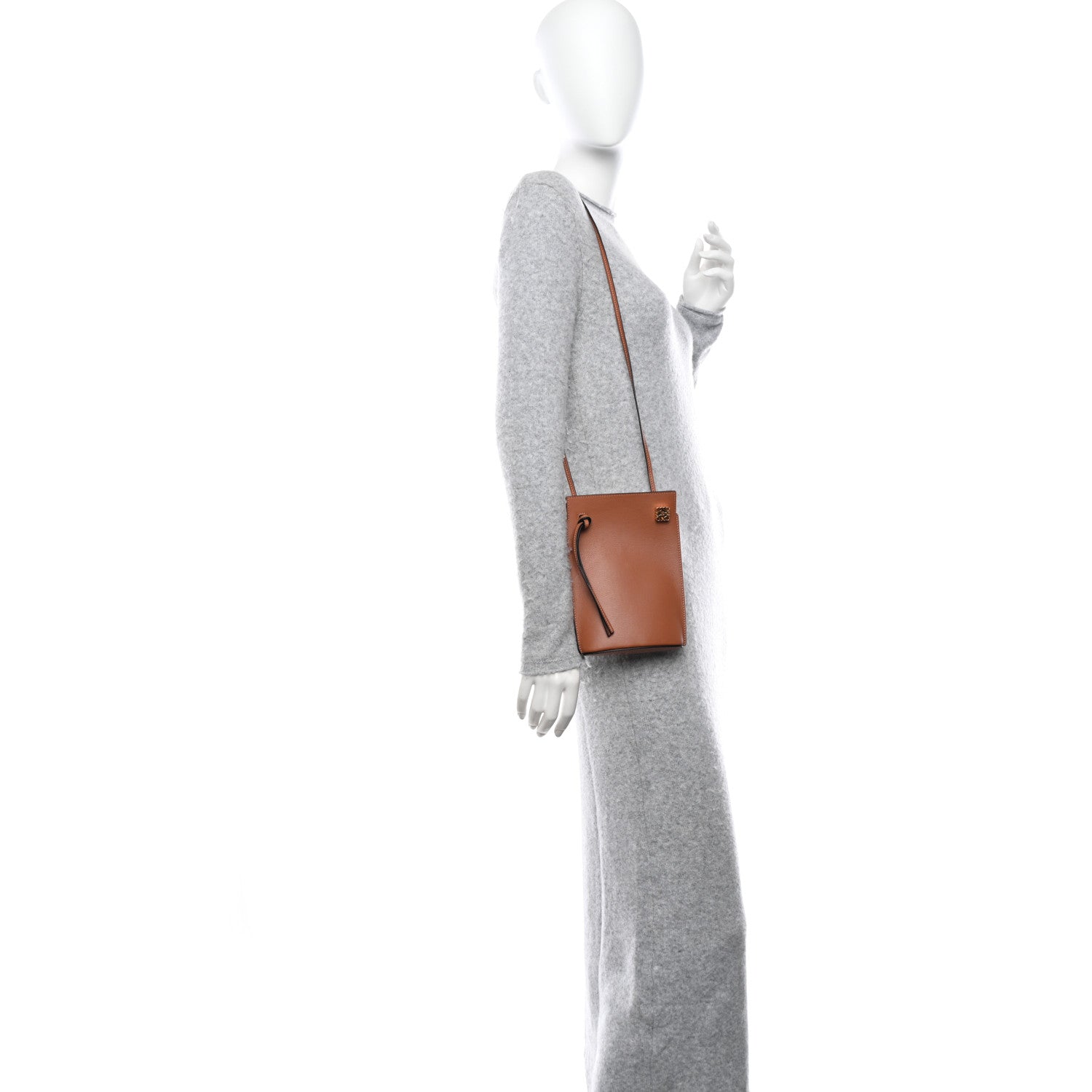 Loewe Smooth Calfskin Dice Pocket Tan 2 of 9