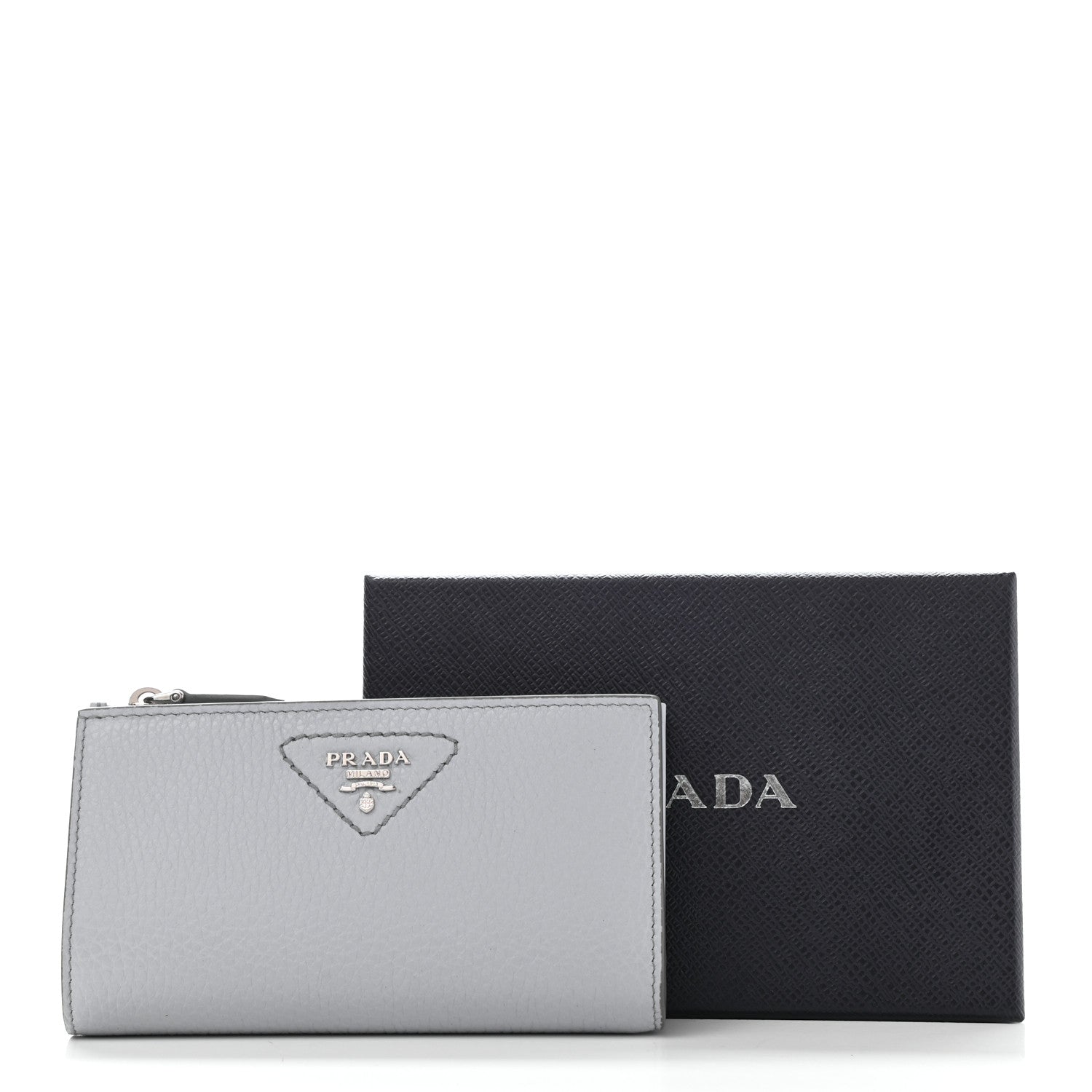 Prada Vitello Daino Wallet Fiordaliso 8 of 8