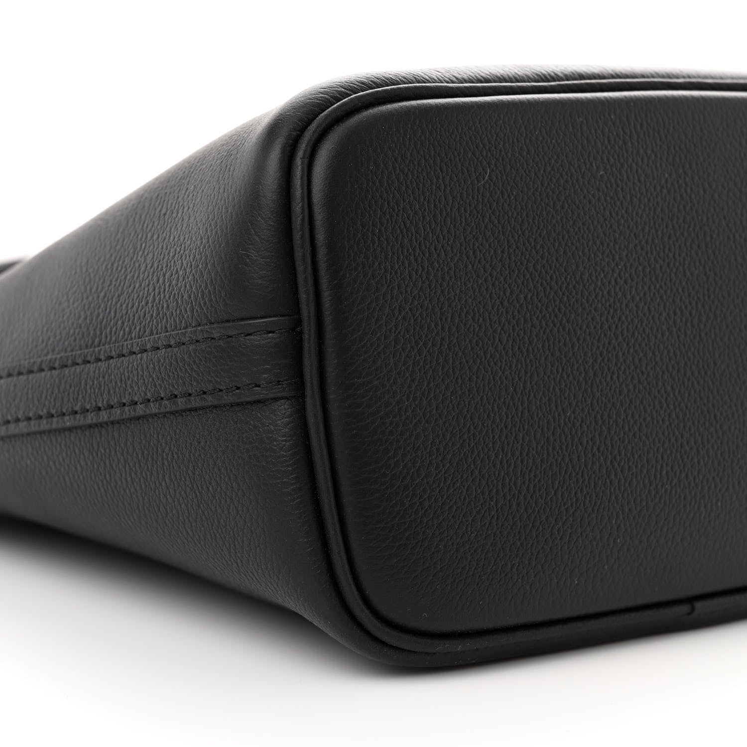 Louis Vuitton Calfskin Lock and Walk Bucket Black 9 of 10
