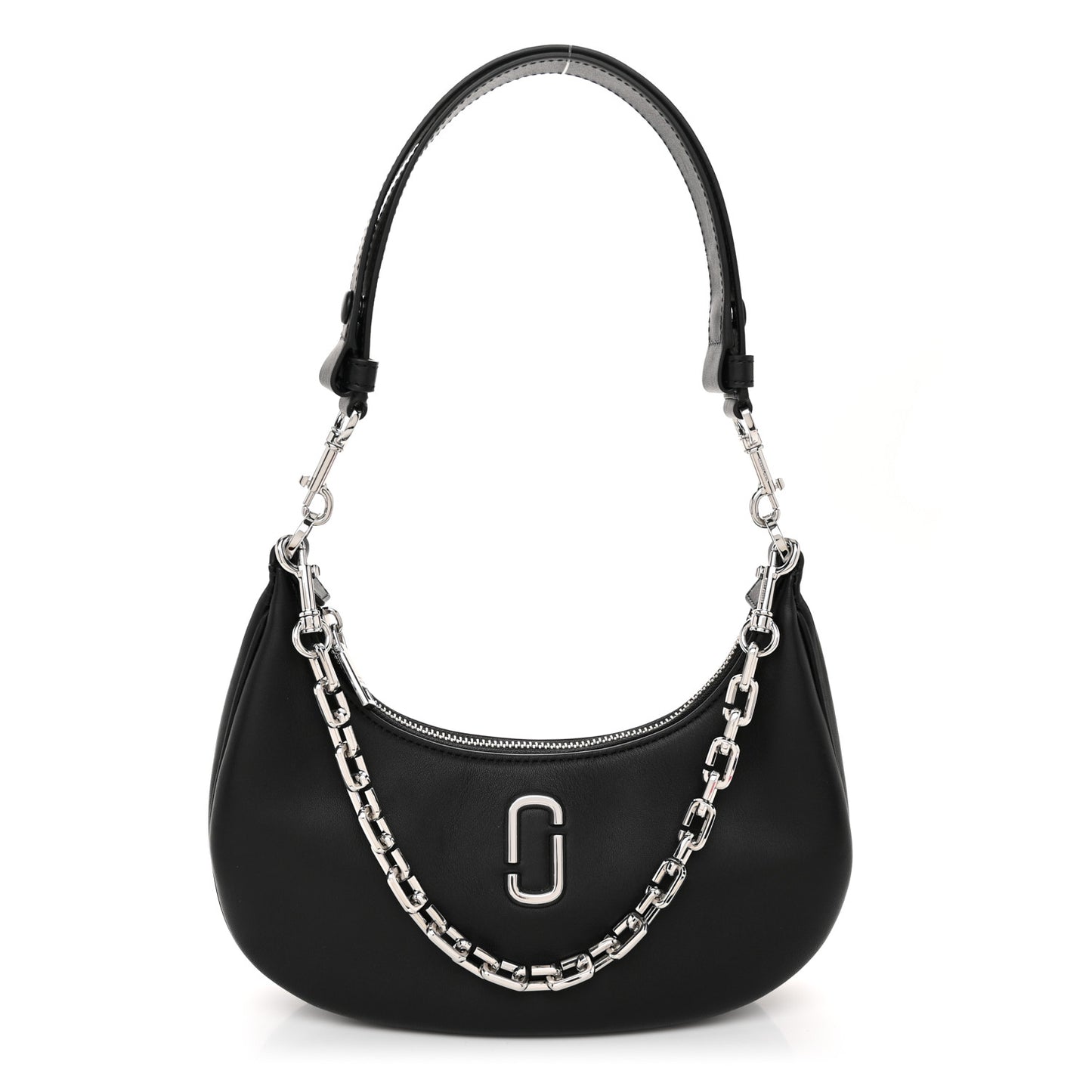 Calfskin The Curve Bag Black
