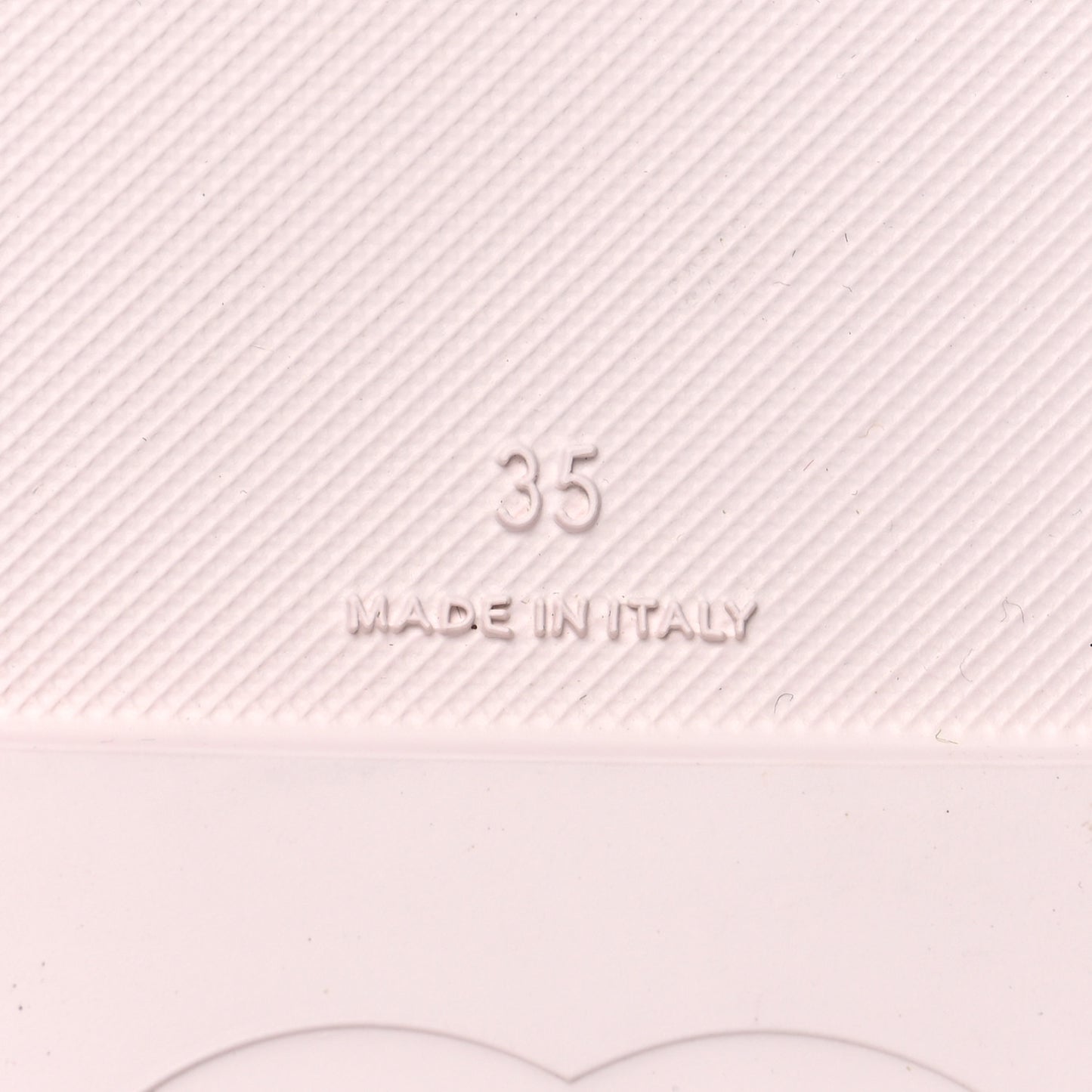 Rubber CC Dad Sandals 35 Pale Pink