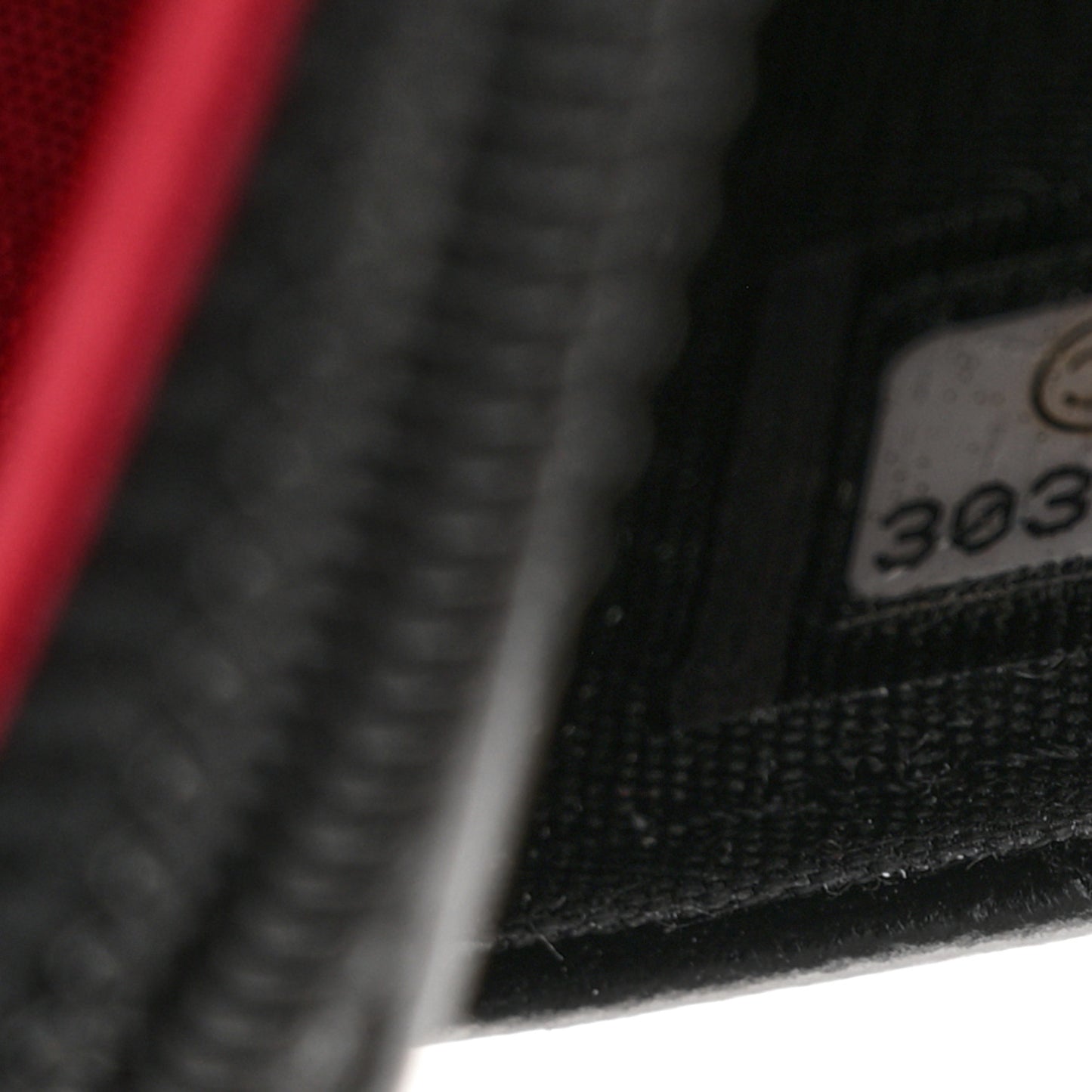 Lambskin Quilted Chain Around Wallet On Chain WOC Black