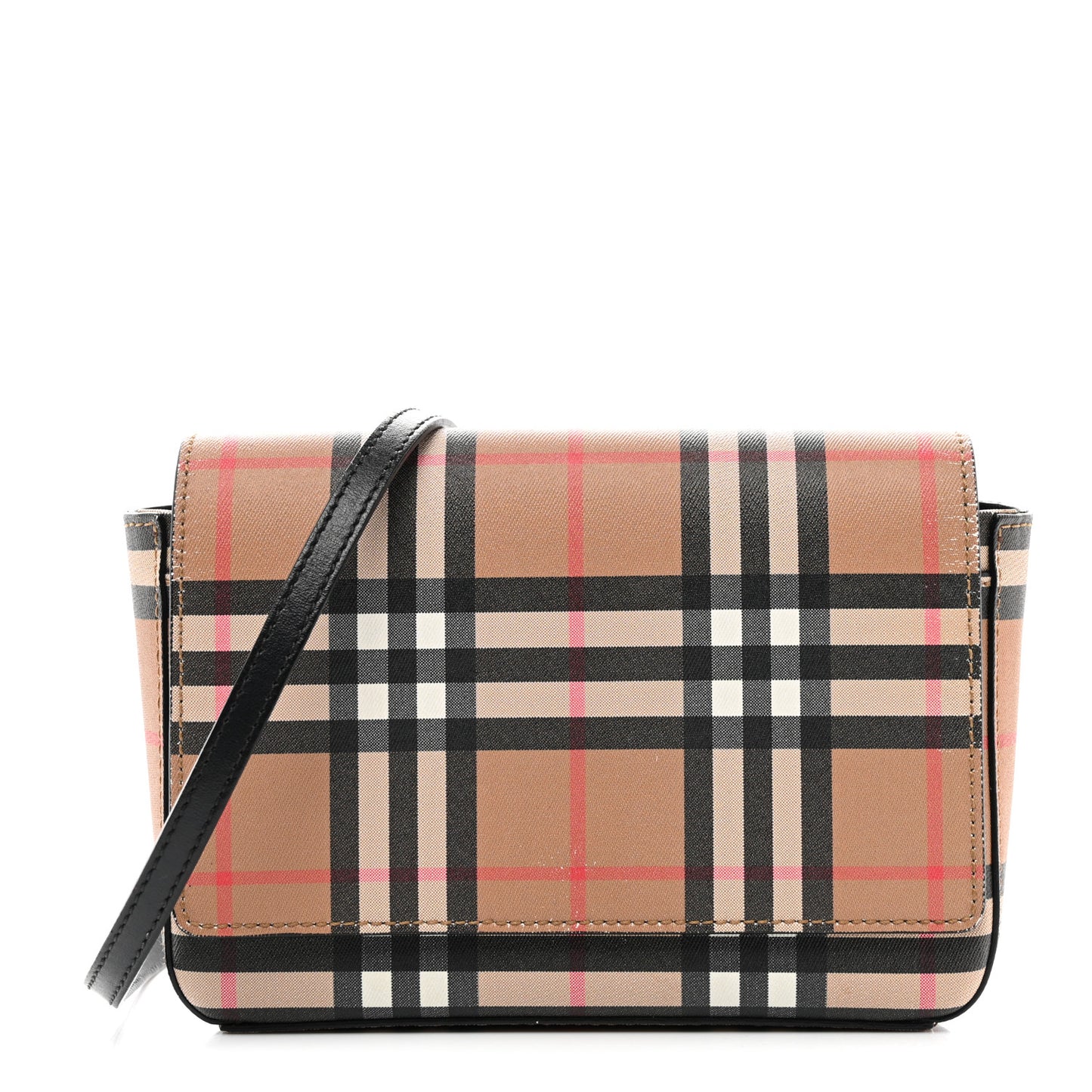 House Check Tartan Mix Hampshire Crossbody Antique Yellow Black