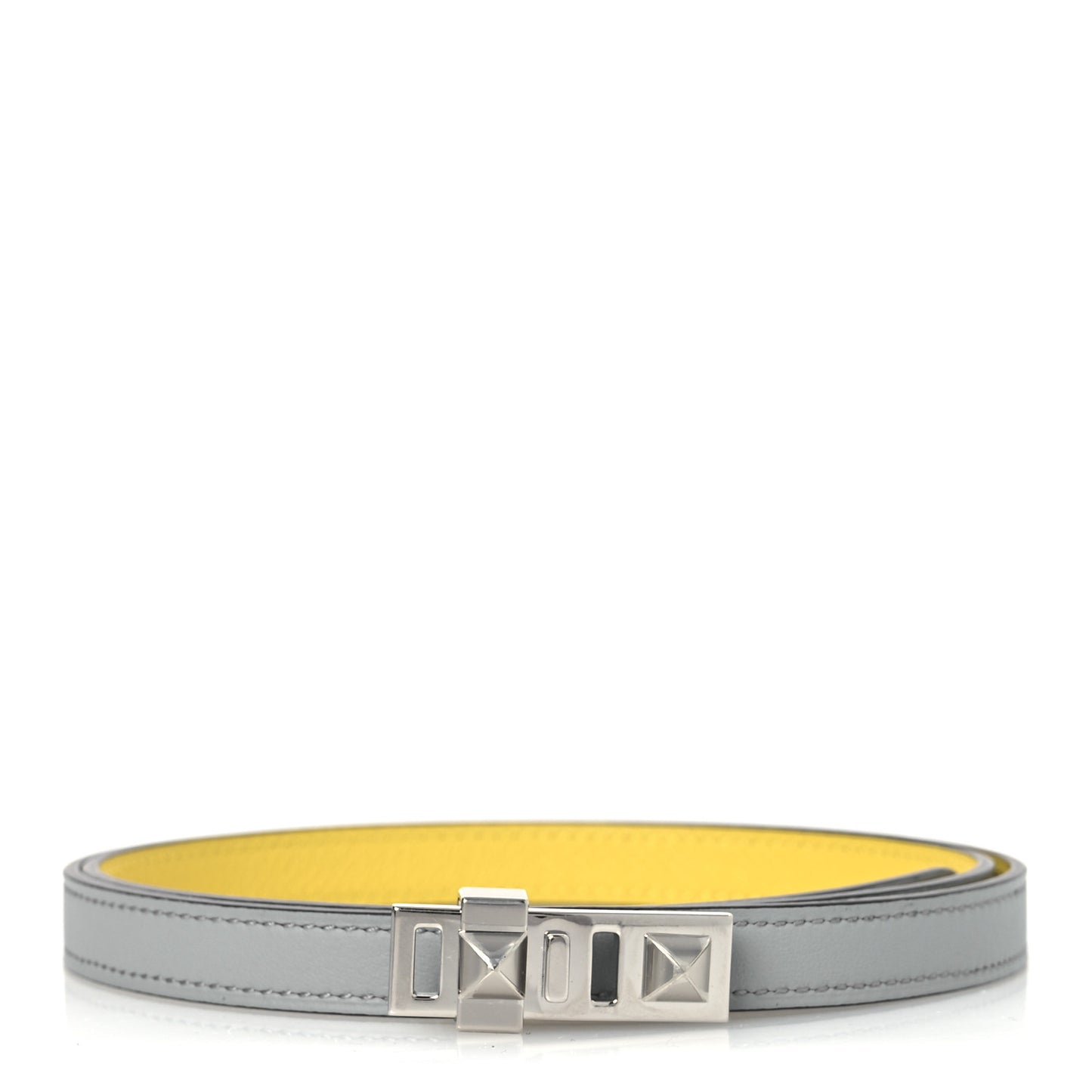 Swift Epsom 13mm Collier De Chien CDC Belt 75 30 Bleu Glacier Jaune De Naples