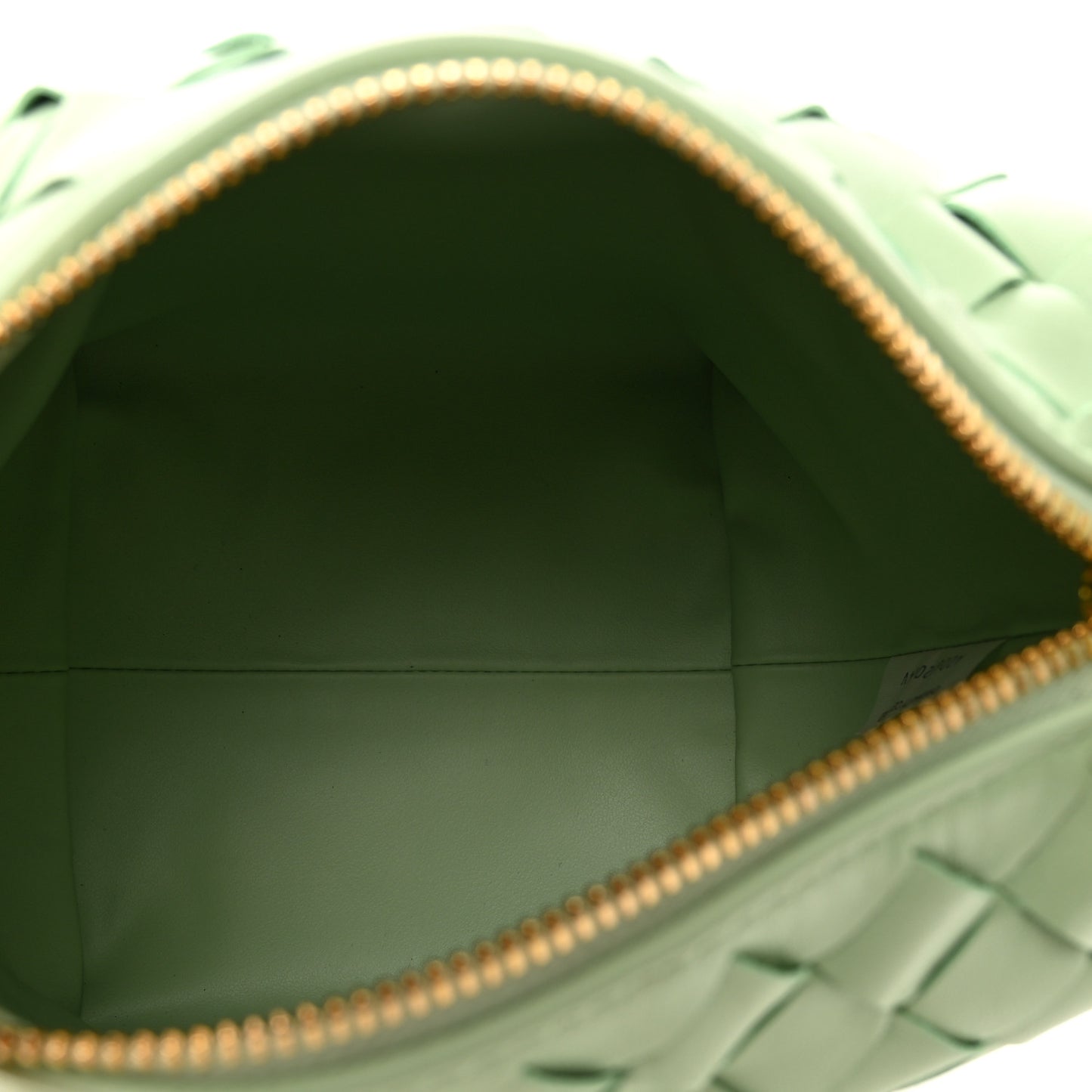Calfskin Nappa Intrecciato Candy Wallace Fresh Mint