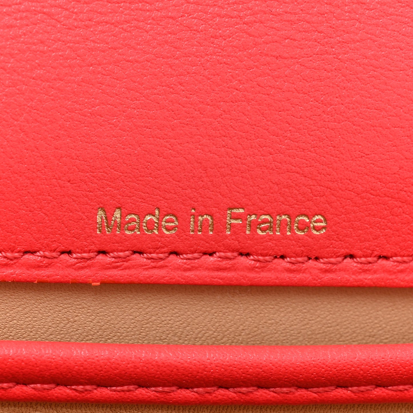 Calfskin Mini Tempete Satchel Red