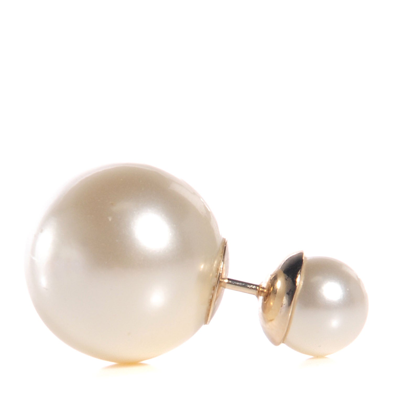 Christian Dior Mise En Dior Tribal Earrings Cream 3 of 5