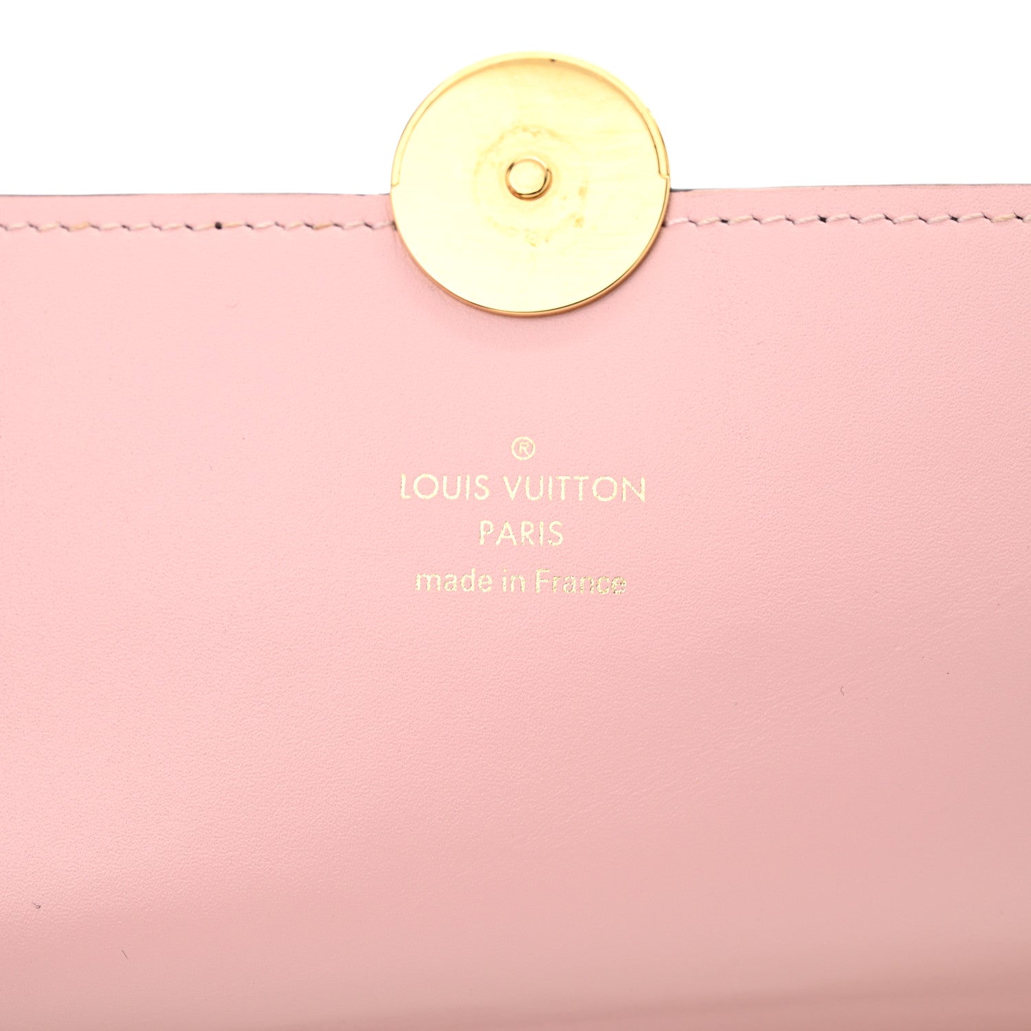 Louis Vuitton Monogram Flore Chain Wallet Rose Ballerine 6 of 9