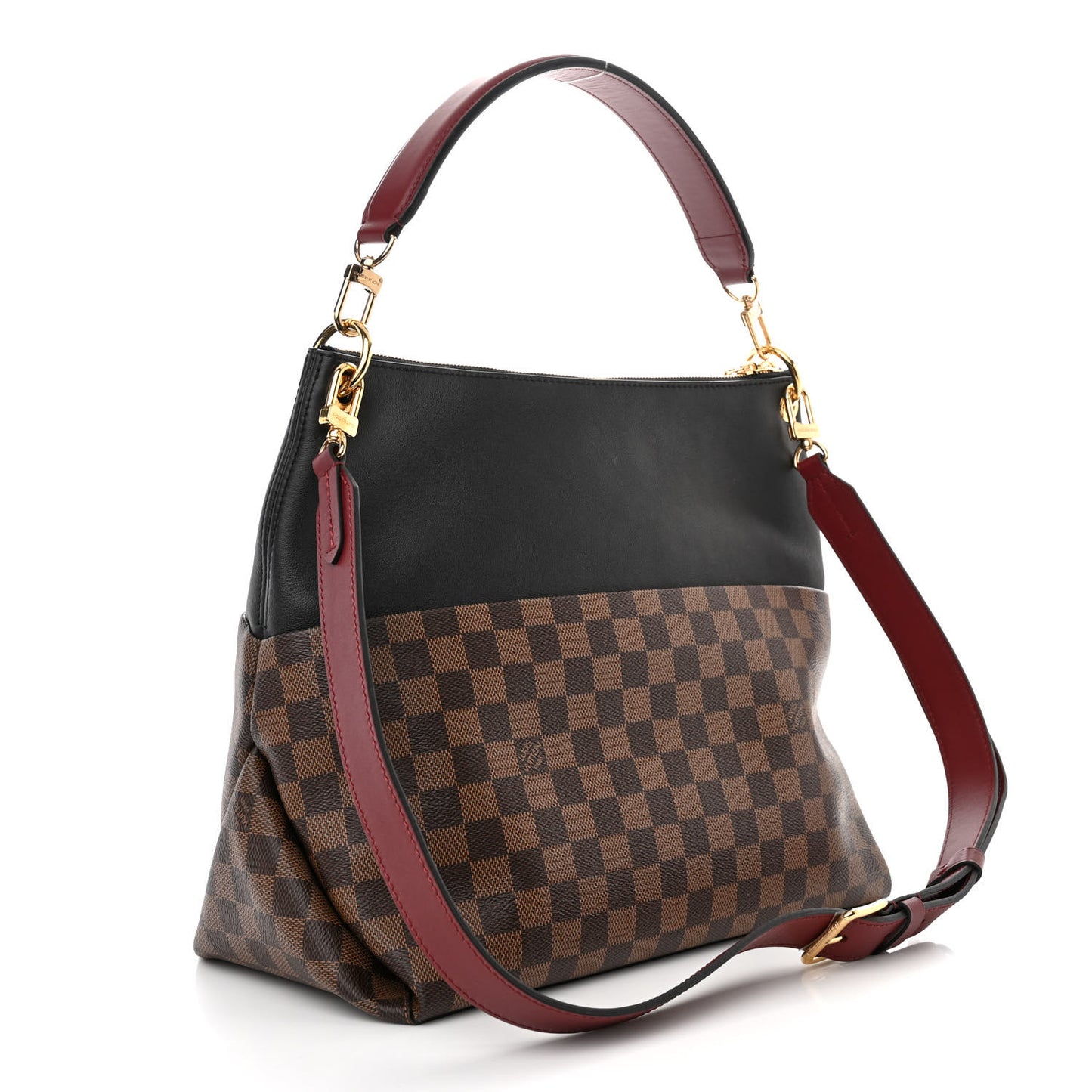Damier Ebene Calfskin Maida Black