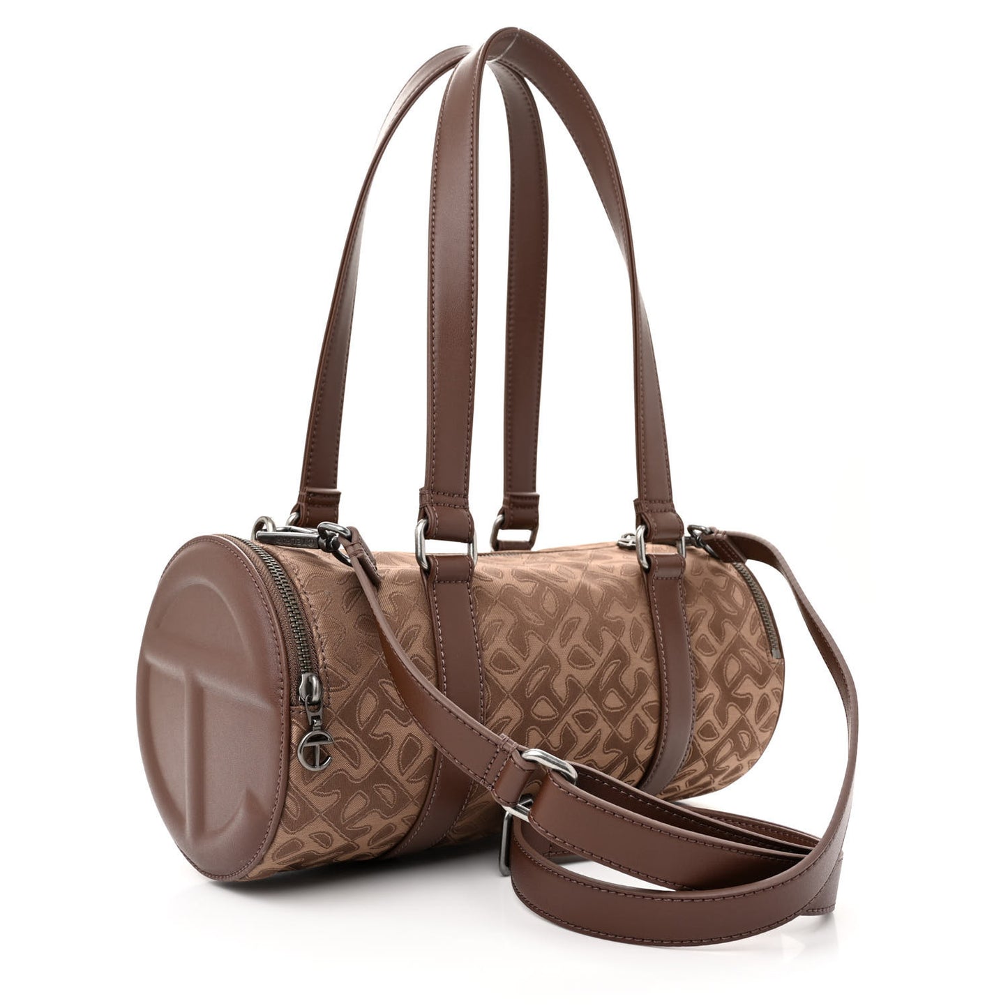 Jacquard Medium Duffle Chocolate