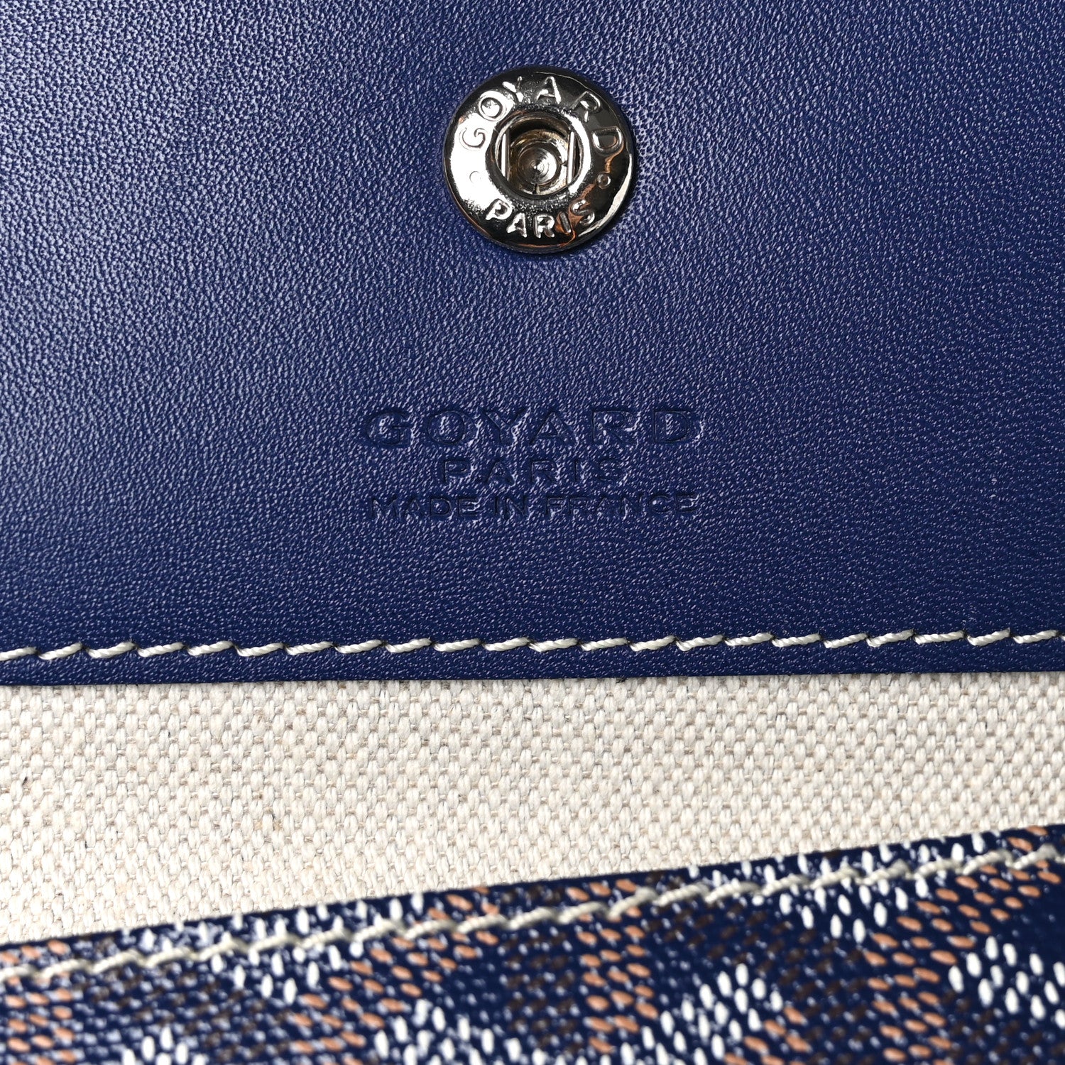 Goyard Goyardine Saint Louis PM Navy 7 of 12