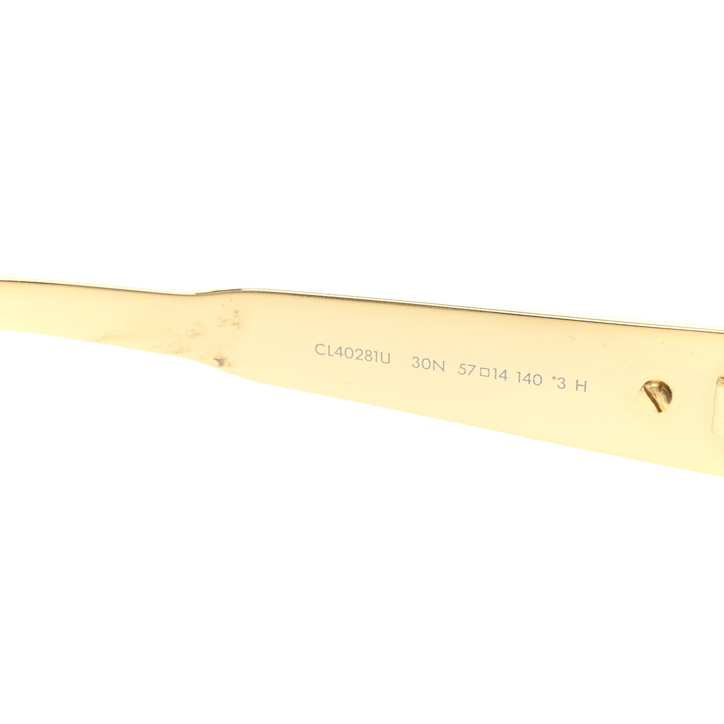 Metal Triomphe 03 Sunglasses CL40281U Gold Green