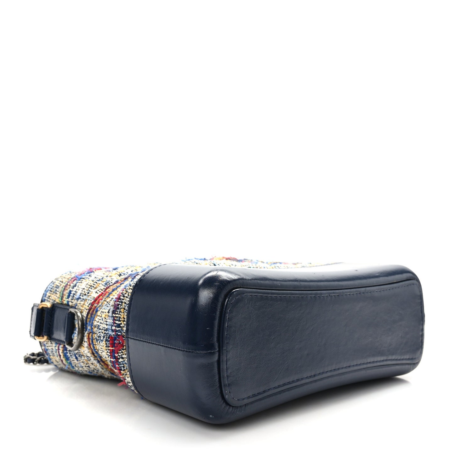 Tweed Calfskin Medium Gabrielle Hobo Blue