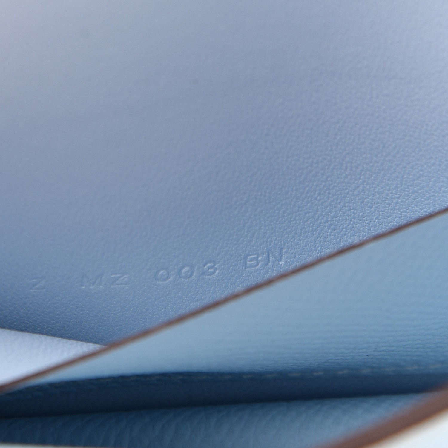Hermes Epsom Constance Slim Wallet Bleu Brume 8 of 9
