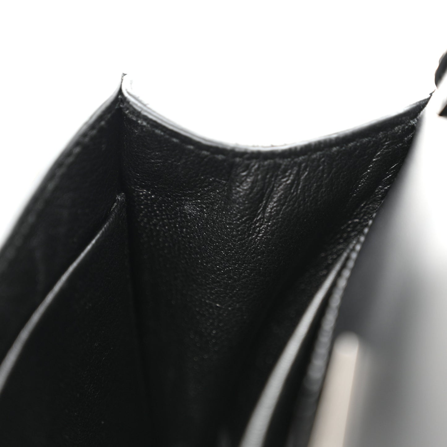 City Calfskin Saffiano Cahier Bag Black